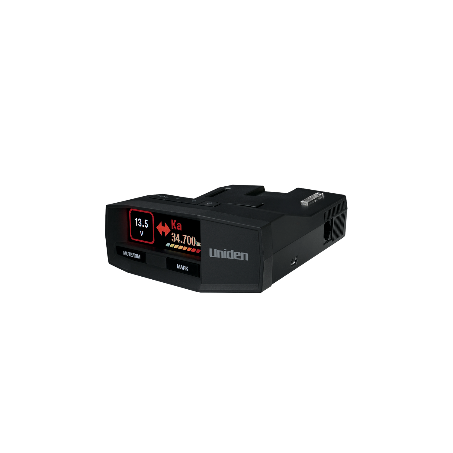 Uniden R8 Radar Detector – Dual Antenna Extreme Long Range Laser Detection, GPS Lockouts, OLED Display, Voice Alerts & Advanced False Alert Filtering