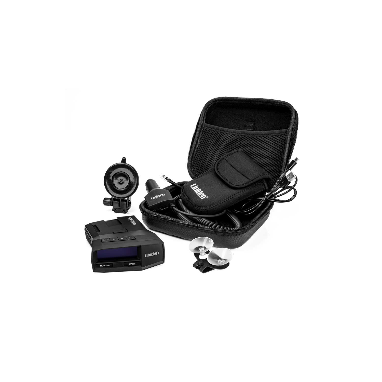 Uniden R8 Radar Detector – Dual Antenna Extreme Long Range Laser Detection, GPS Lockouts, OLED Display, Voice Alerts & Advanced False Alert Filtering