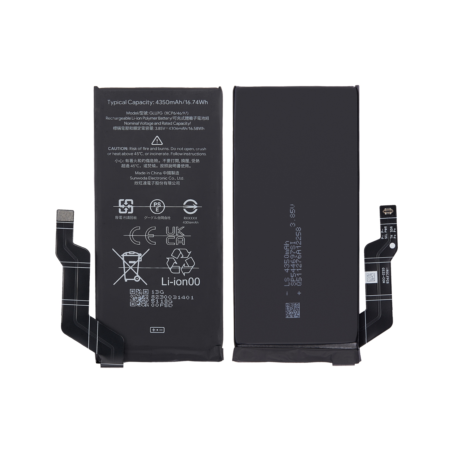 Replacement Battery Compatible For Google Pixel 6A