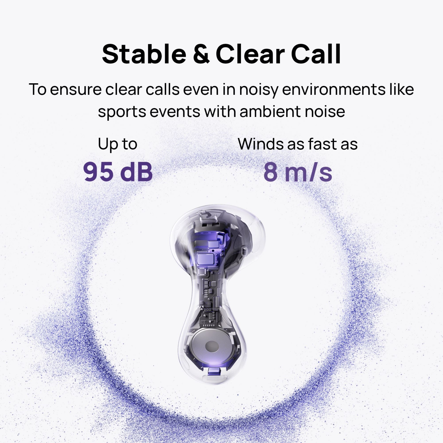 HUAWEI FreeBuds 6 Wireless Earbuds, Ear-fitting Wearing, Dual-driver True Sound, Stable & Clear Calls, Open-fit ANC, 36H Battery Life, IP54