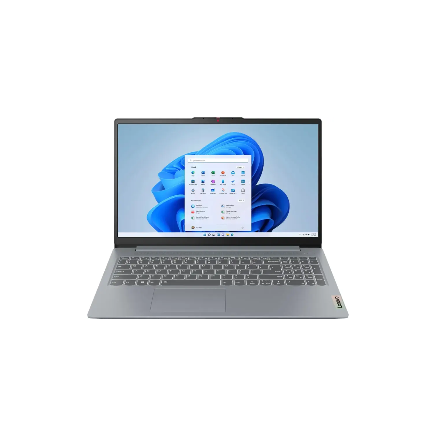 Lenovo - IdeaPad Slim 3 15.6" Full HD Touchscreen Laptop 1920 x 1080, AMD Ryzen 7 5825U, 16GB DDR4 512GB SSD, Copilot in Windows 11 Home, Wi-Fi 6, Long Battery Life, Grey