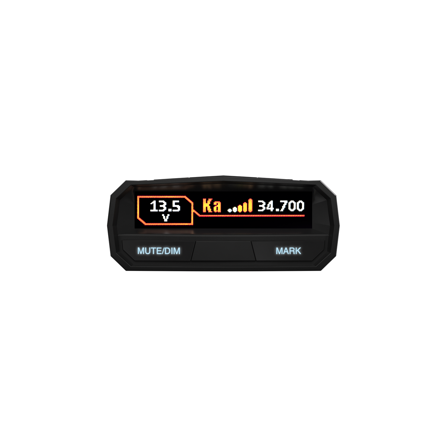 Uniden R4W Radar Detector – Long Range Laser Detection, GPS with Auto Mute Memory, OLED Display, Voice Alerts & Advanced False Alert Filtering – Grey