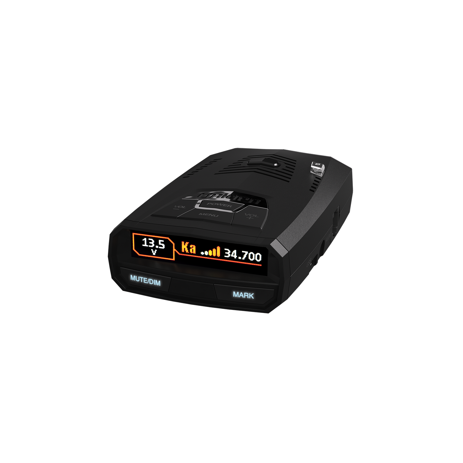 Uniden R4W Radar Detector – Long Range Laser Detection, GPS with Auto Mute Memory, OLED Display, Voice Alerts & Advanced False Alert Filtering – Grey