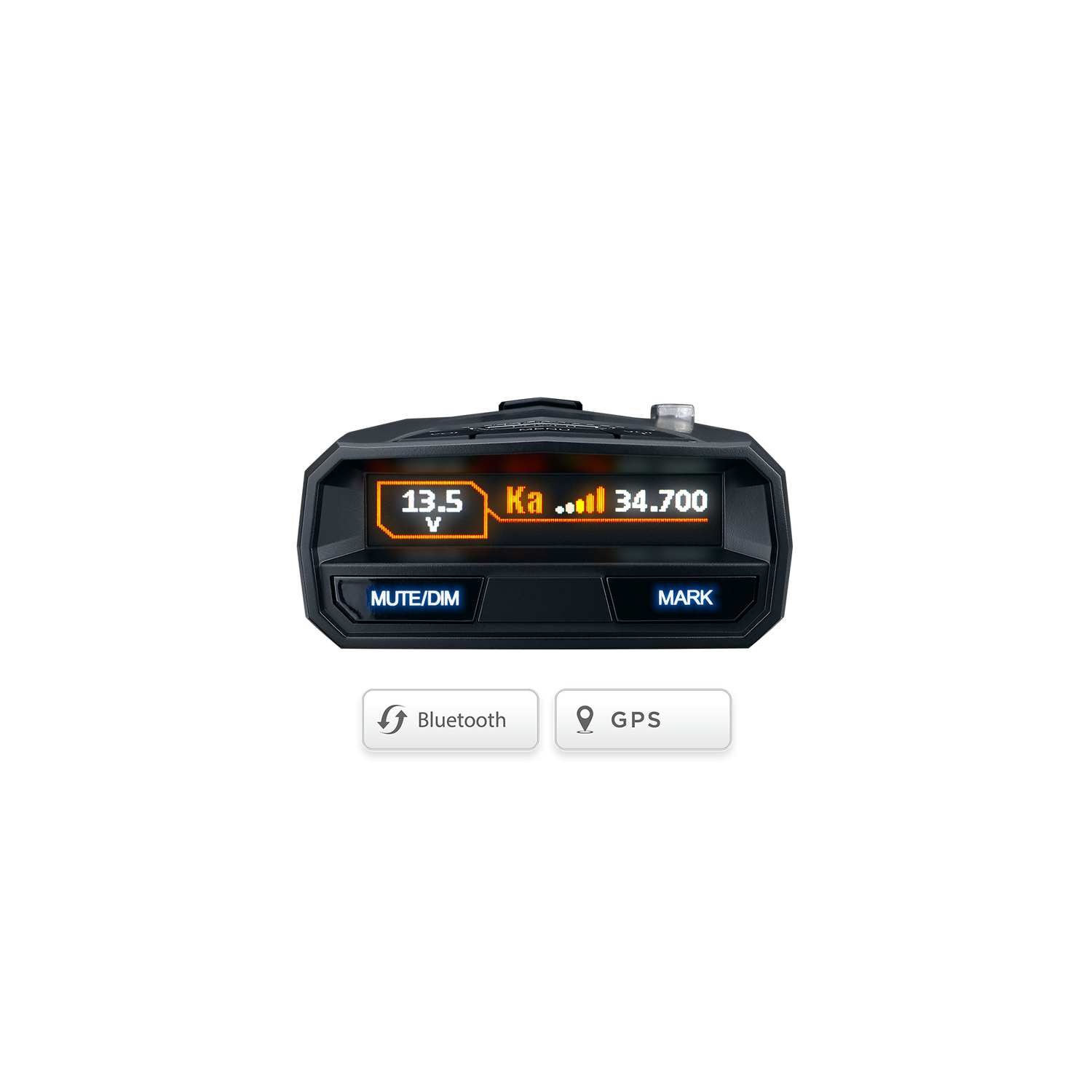 Uniden R4 Radar Detector – Extreme Long Range Laser Detection, Built-In GPS Lockouts, OLED Display, Voice Alerts, Red Light & Speed Camera Warnings