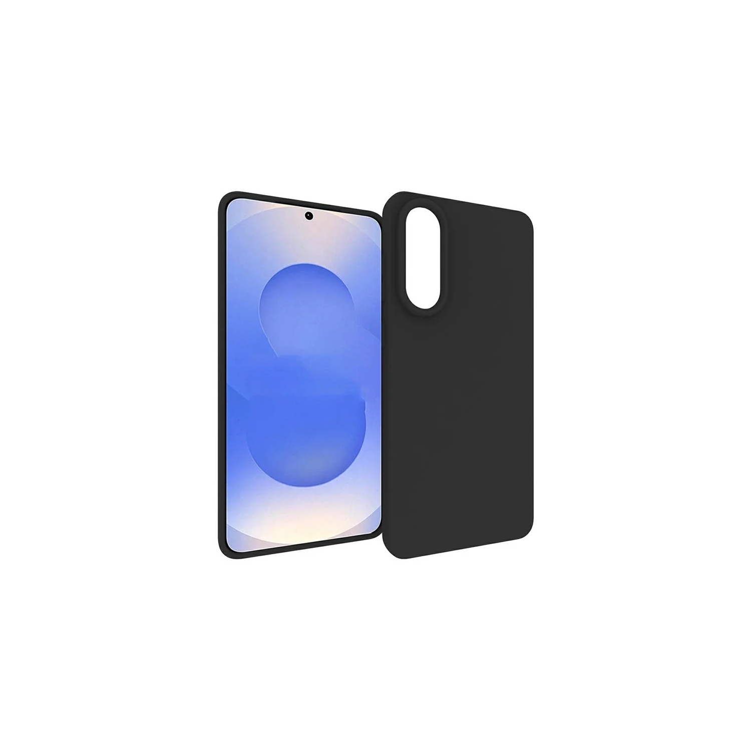 [CS] Étui protecteur en TPU ultra mince pour Samsung Galaxy S25 Edge, noir