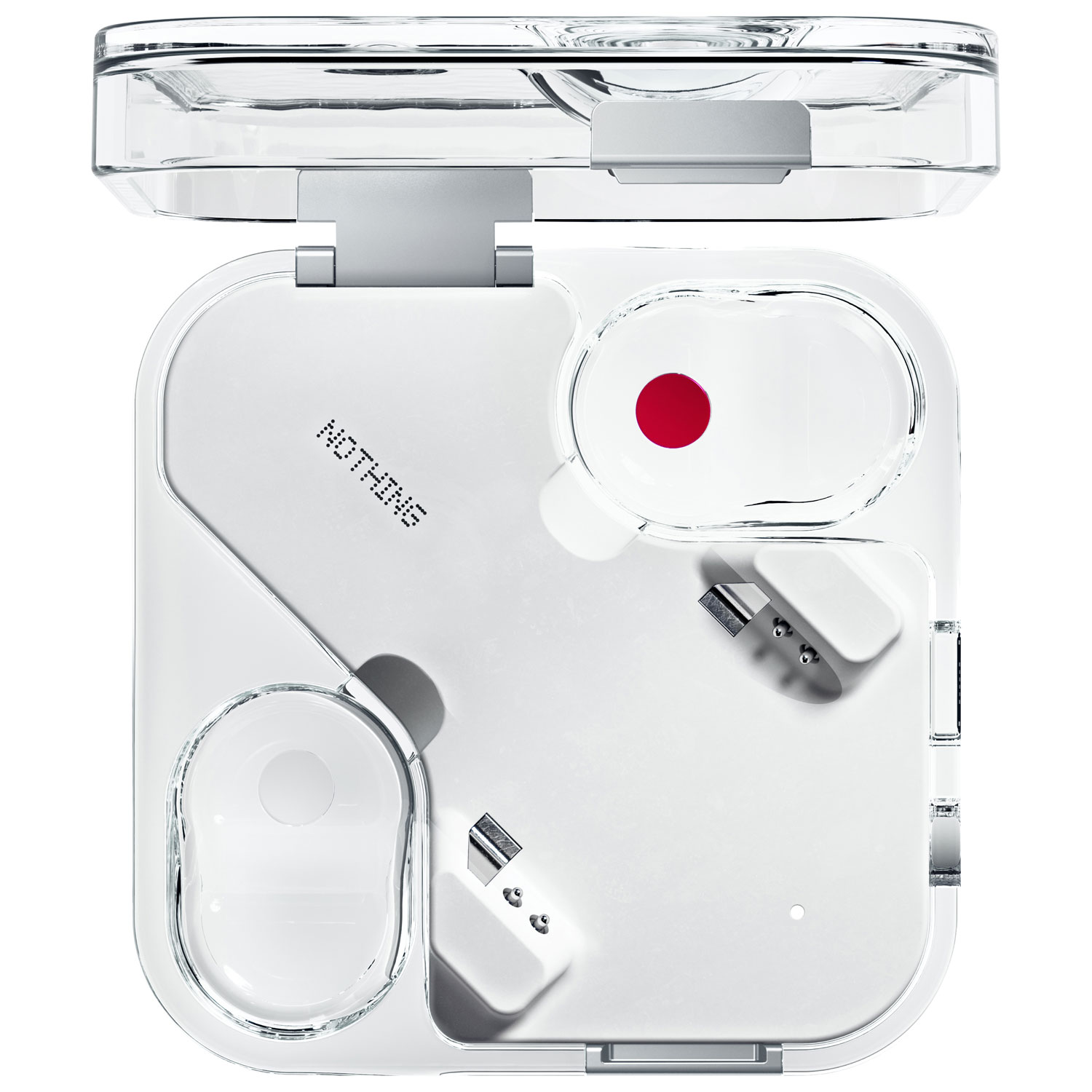 Écouteurs boutons 100 % sans fil à suppression du bruit Ear de Nothing - Blanc - Exclusivité de Best Buy