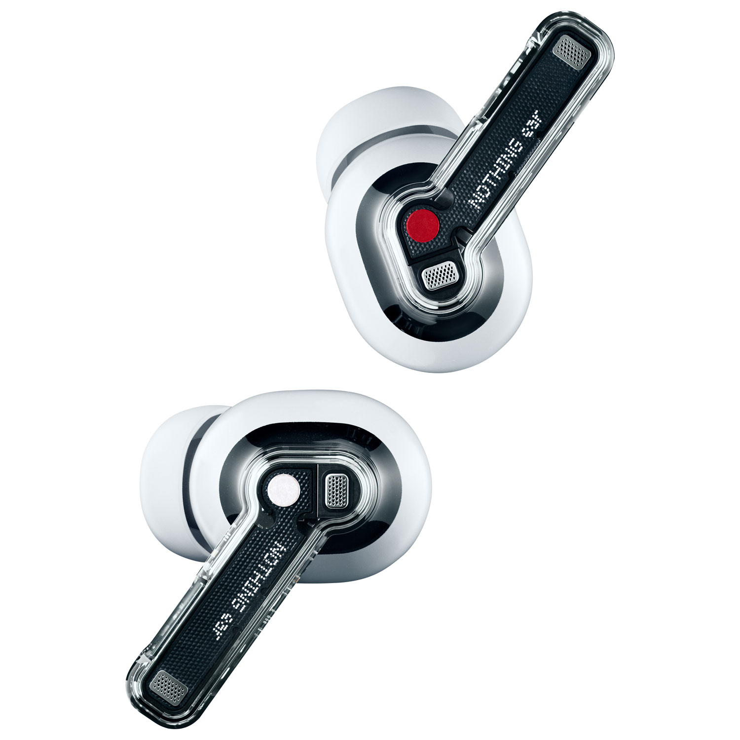 Écouteurs boutons 100 % sans fil à suppression du bruit Ear de Nothing - Blanc - Exclusivité de Best Buy