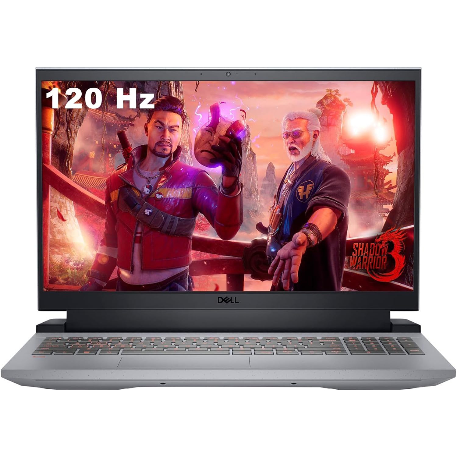 Refurbished (Excellent) - Dell G15 15.6" FHD 120Hz Gaming Laptop, AMD Ryzen 7 6800H, 512GB PCIe SSD, 16GB DDR5 RAM, NVIDIA GeForce RTX 3050Ti, Backlit KB, HD Camera, Win 11 P, Gray