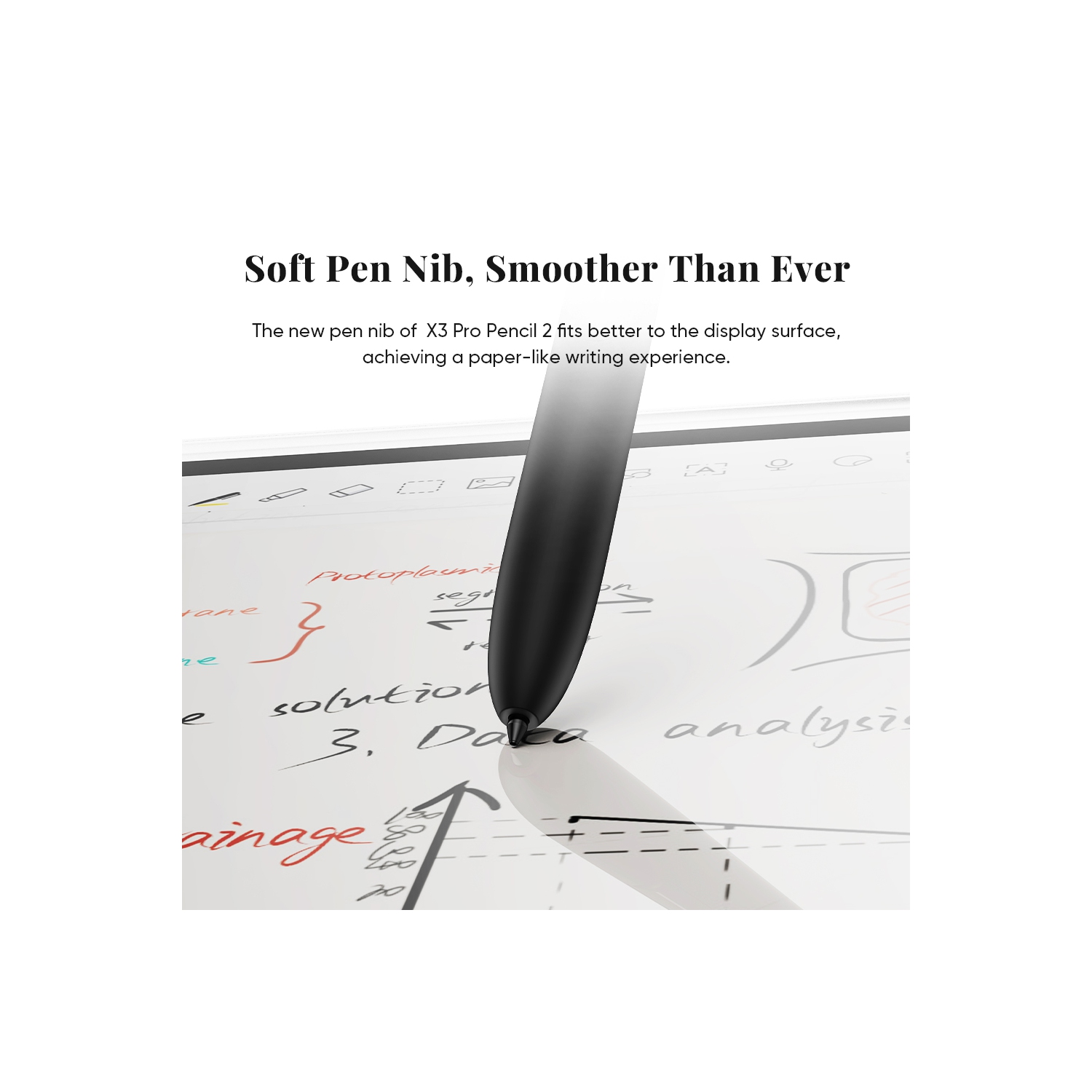 XPPen Magic Note Pad - 3 in 1 Color Digital Notebook 10.95'' Ebook Reader Paper Note Taking Tablet with 16384 Pressure Levels Pencil 2 Magnetic Folio