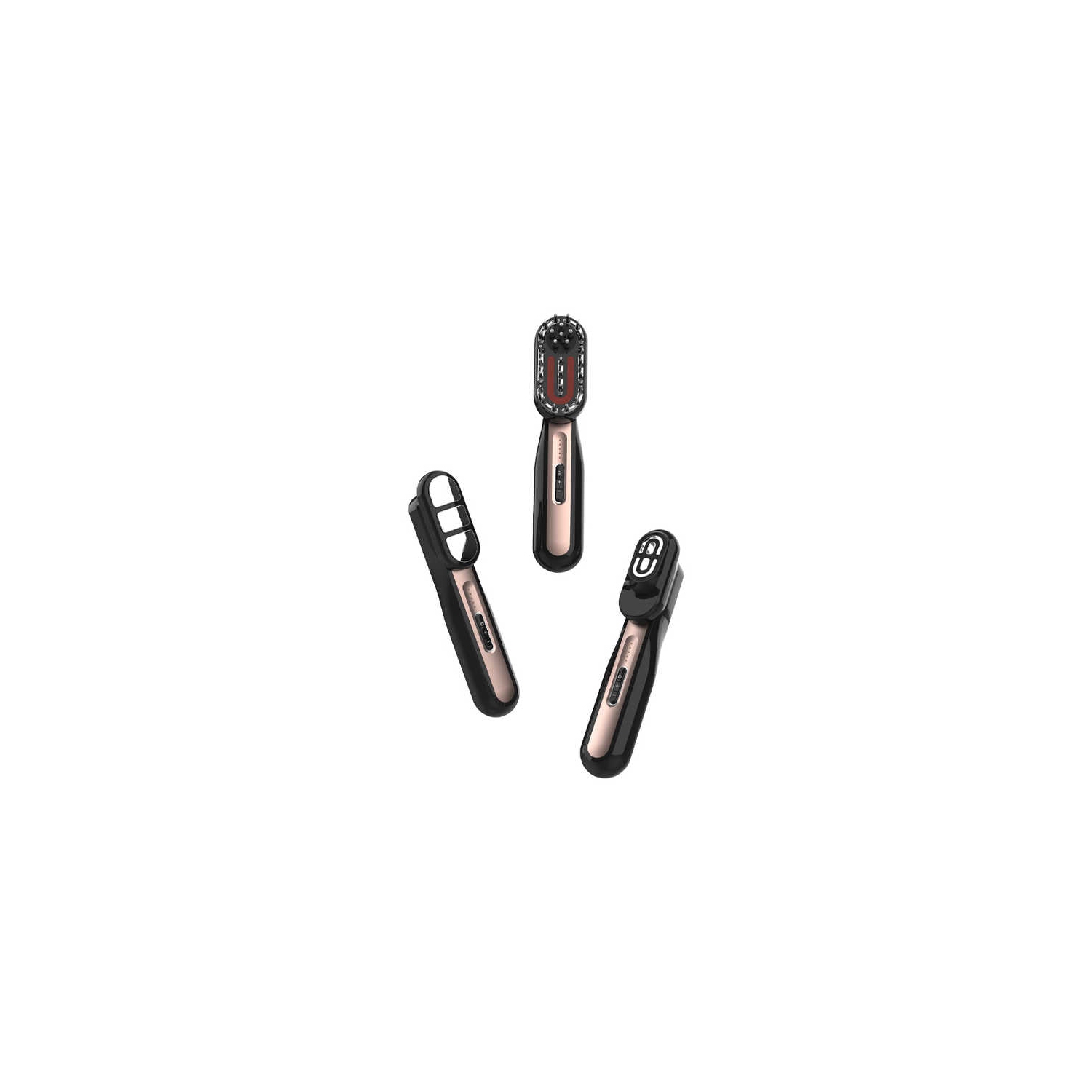 Blue and red light micro hair growth comb multi-function EMS micro-current meridian electric massage comb scalp multi-function hair beauty essence