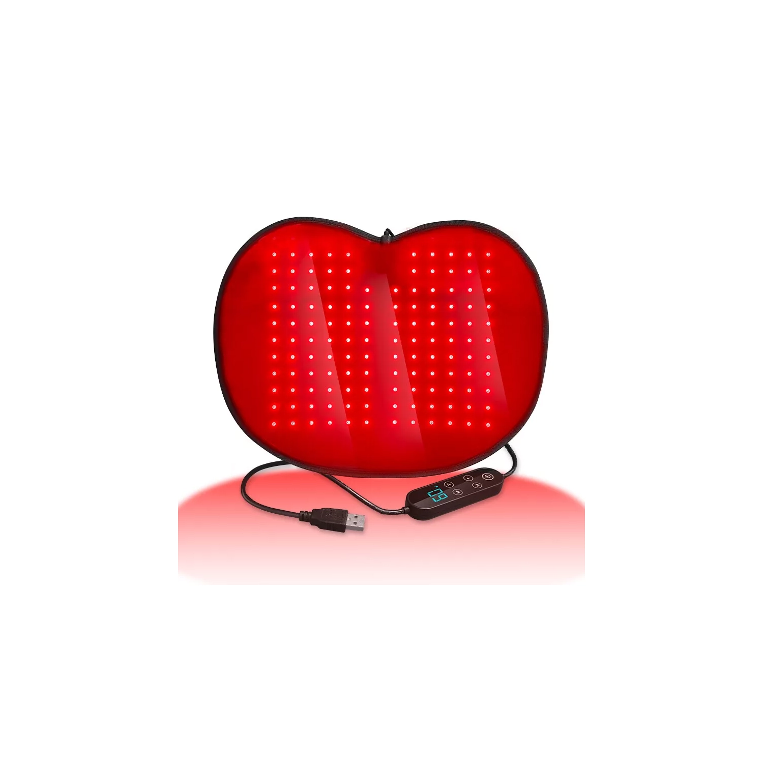 660nm 850nm Infrared Light Therapy 128 LED back foot Waist Pad Pain Relief