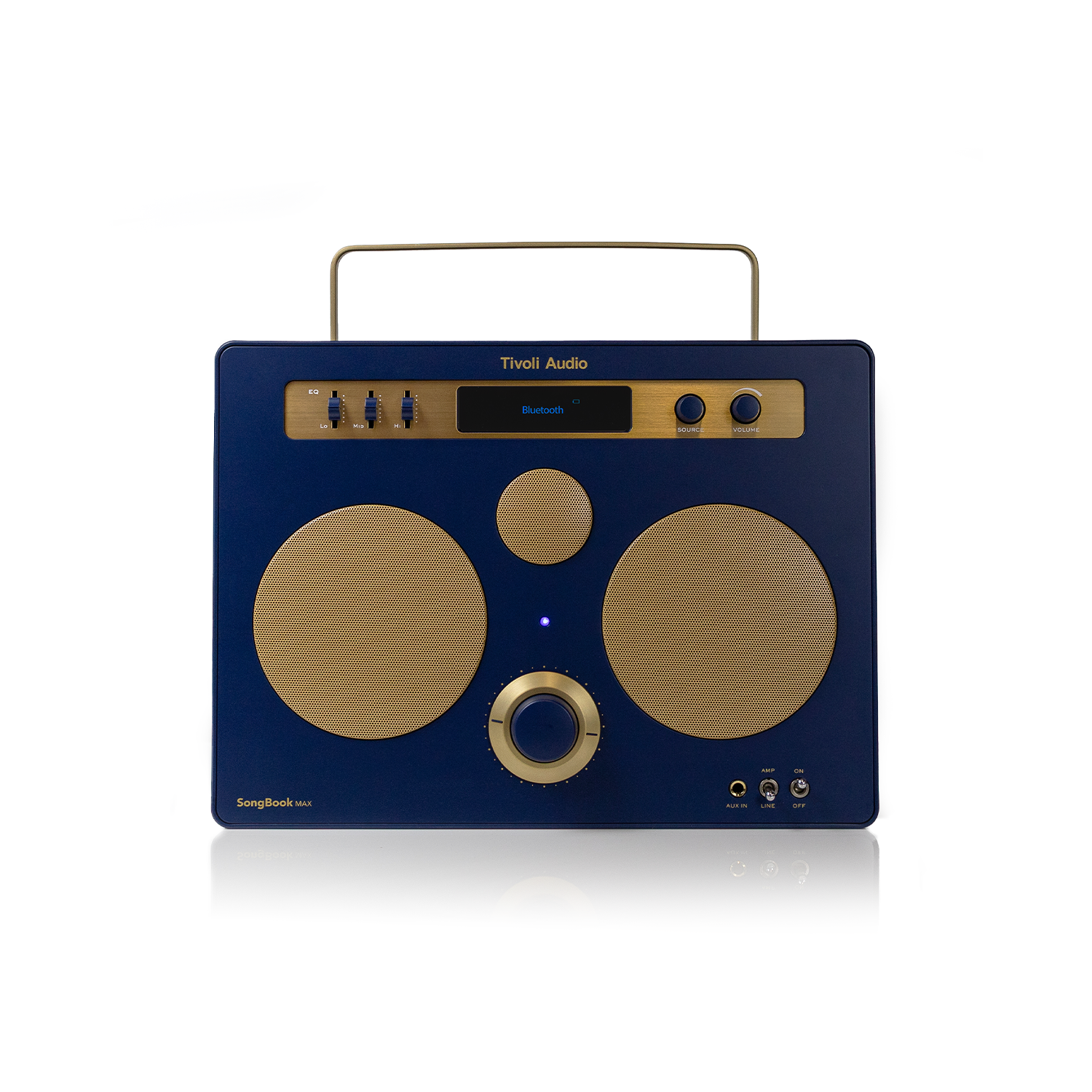 Tivoli Audio Songbook MAX, Premium Bluetooth Sound System with FM, 1/4" Auxiliary Input and Built-in Preamp