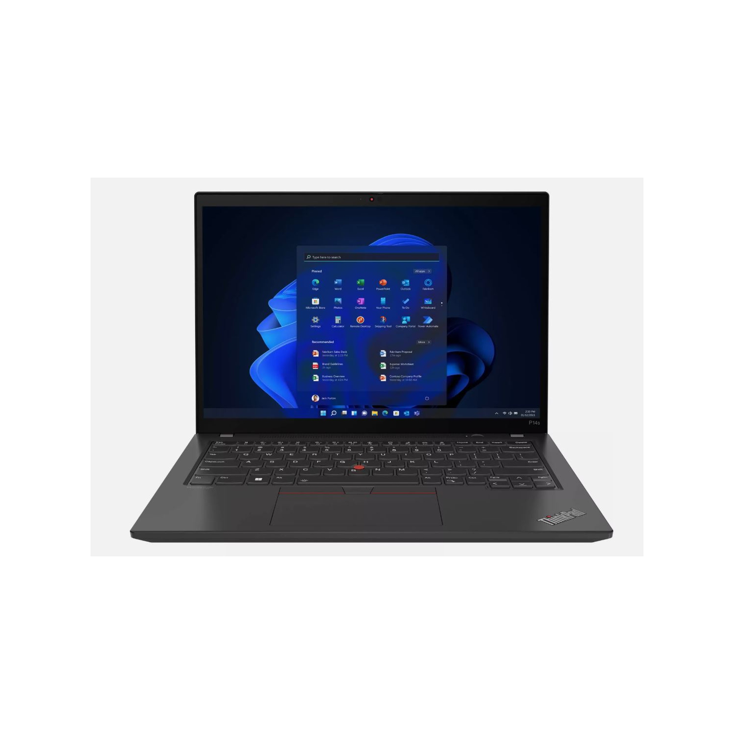Open Box - Lenovo ThinkPad P14s Gen 4 14" Laptop, FHD, intel Core i5-13th Gen. 1.9GHz, 16GB RAM, 256GB SSD, HDMI, UHD Graphics, Windows 11 Pro.