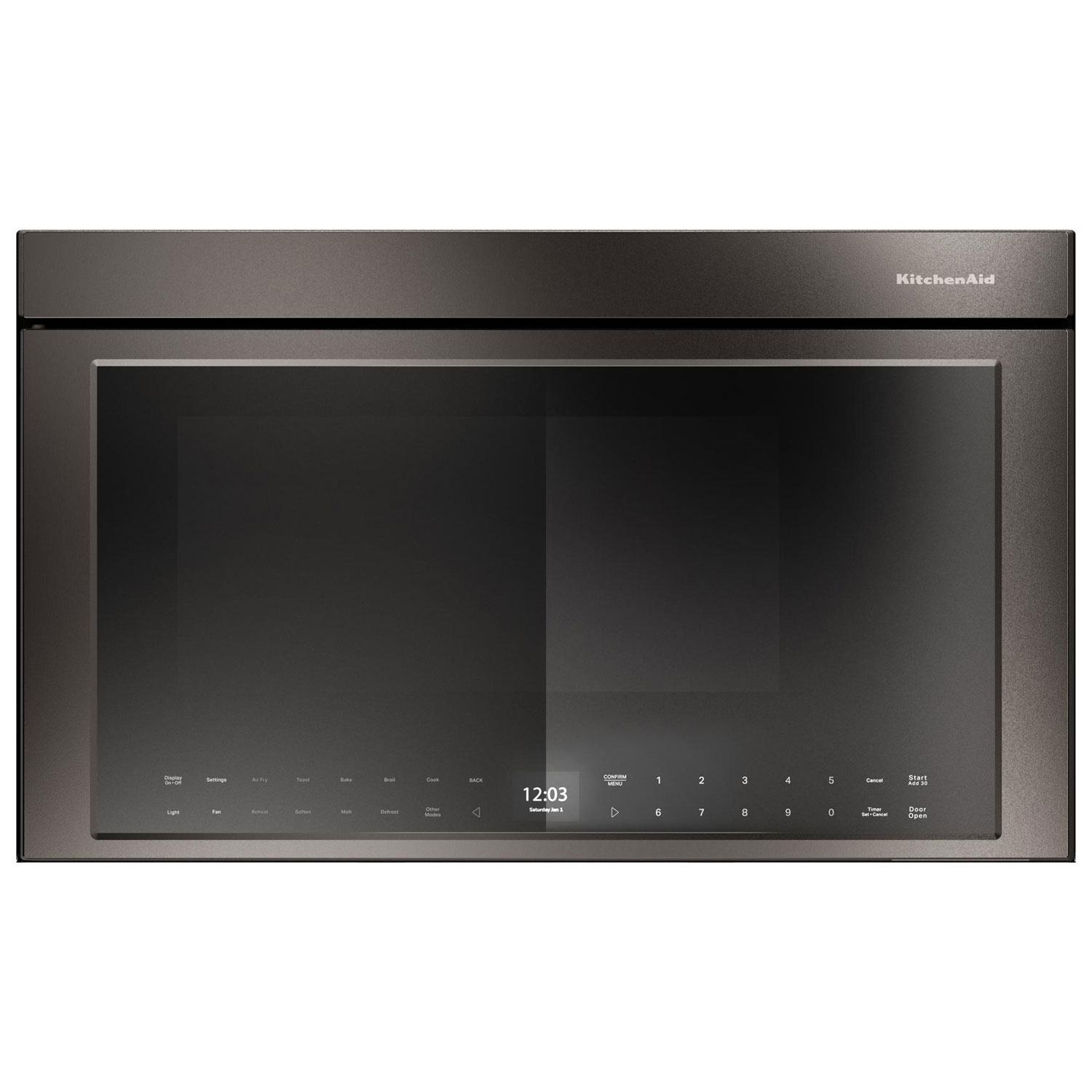 Kitchenaid Over-The-Range Micro-ondes (YKMMF530PBE) - 1.1 Cu. Ft. - Oreille noire