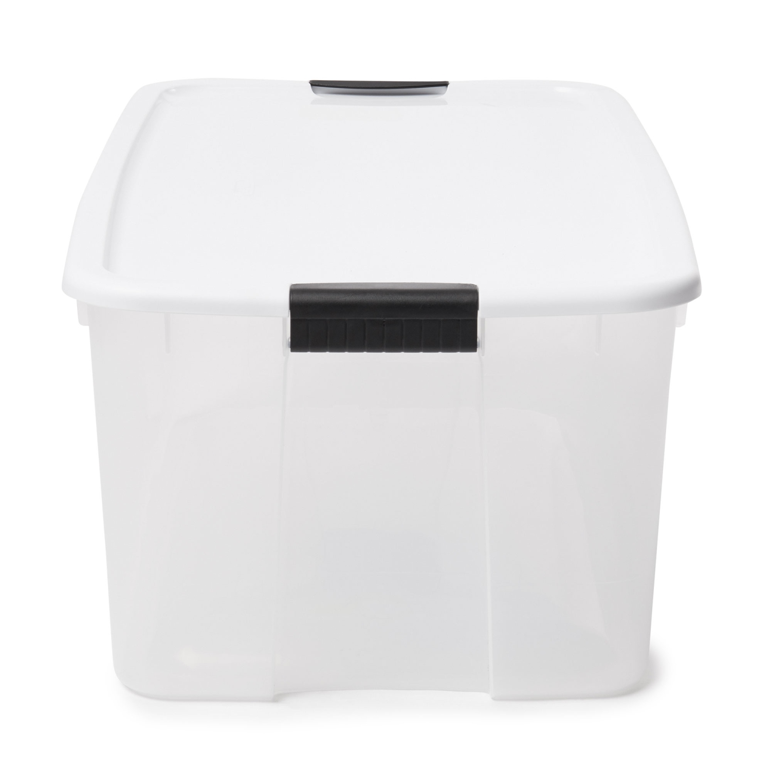 Sterilite 116&nbsp;Qt – Bac de rangement empilable, contenant d'organisation en plastique, paquet de 8