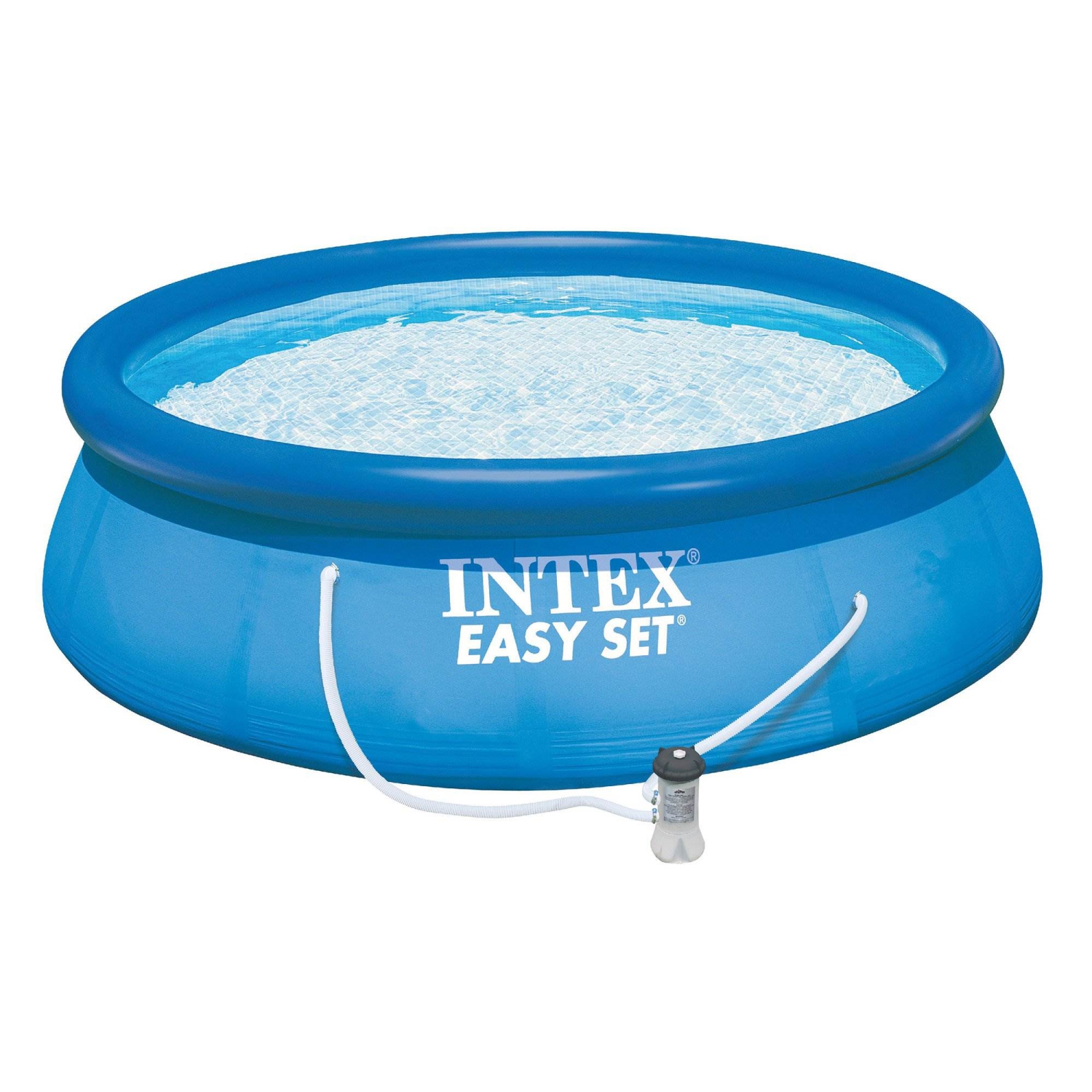 Ensemble de piscine facile 15&nbsp;pi x 48&nbsp;po d'Intex avec pompe filtrante à disjoncteur différentiel de 1000 gal/h 26167