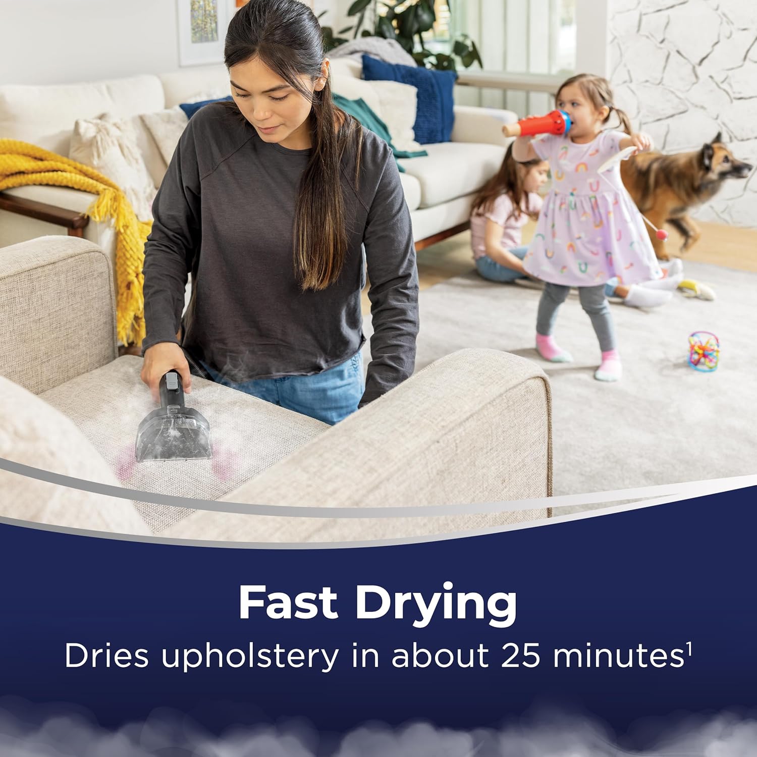 Open Box – Little Green HydroSteam Pet Portable Carpet Cleaner