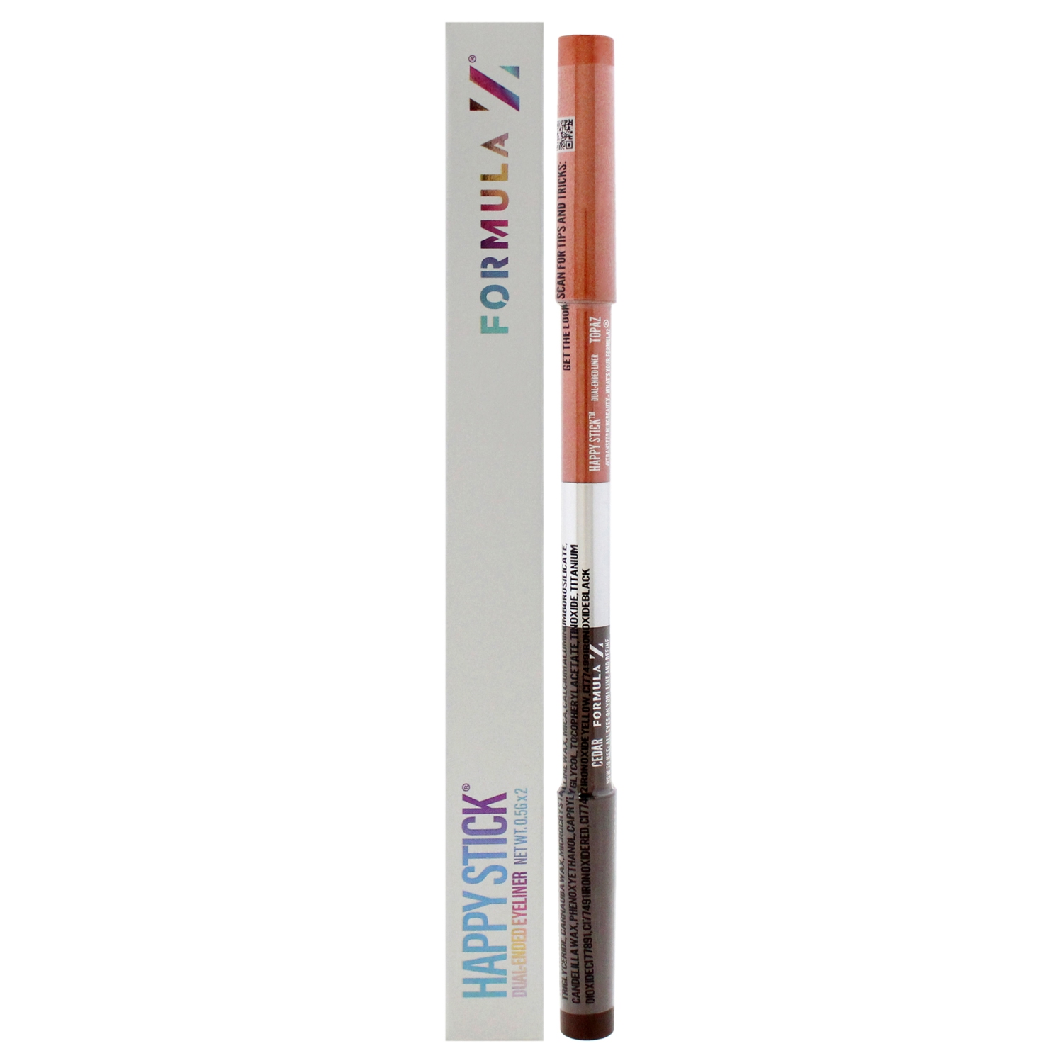Happy Stick Eyeliner - Cedar-Topaz by Formula Z for Women - 2 x 0.02 oz Eyeliner