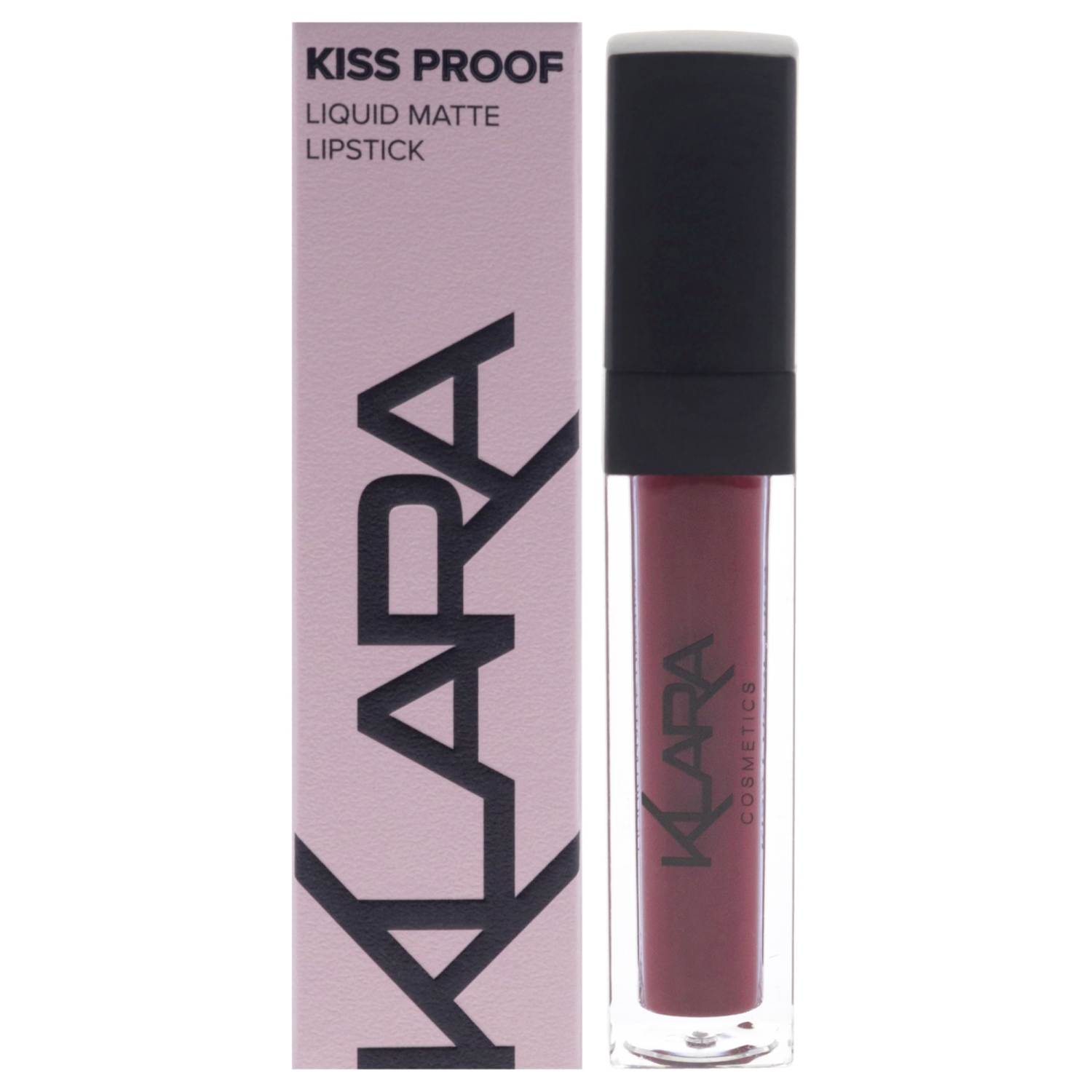 Kiss Proof Liquid Matte Lipstick - 16 Sexy Marsala by Klara for Women - 0.27 oz Lipstick