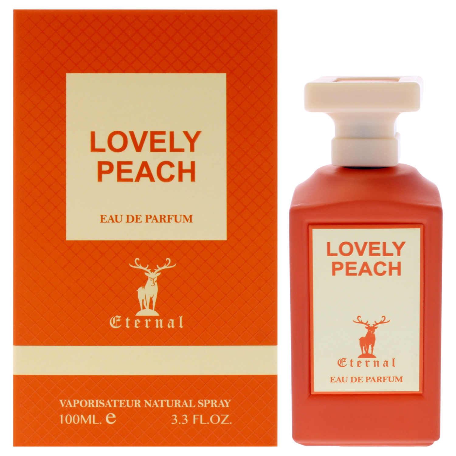 Eternal Collection - Lovely Peach by Khalis for Women - 3.4 oz EDP Spray