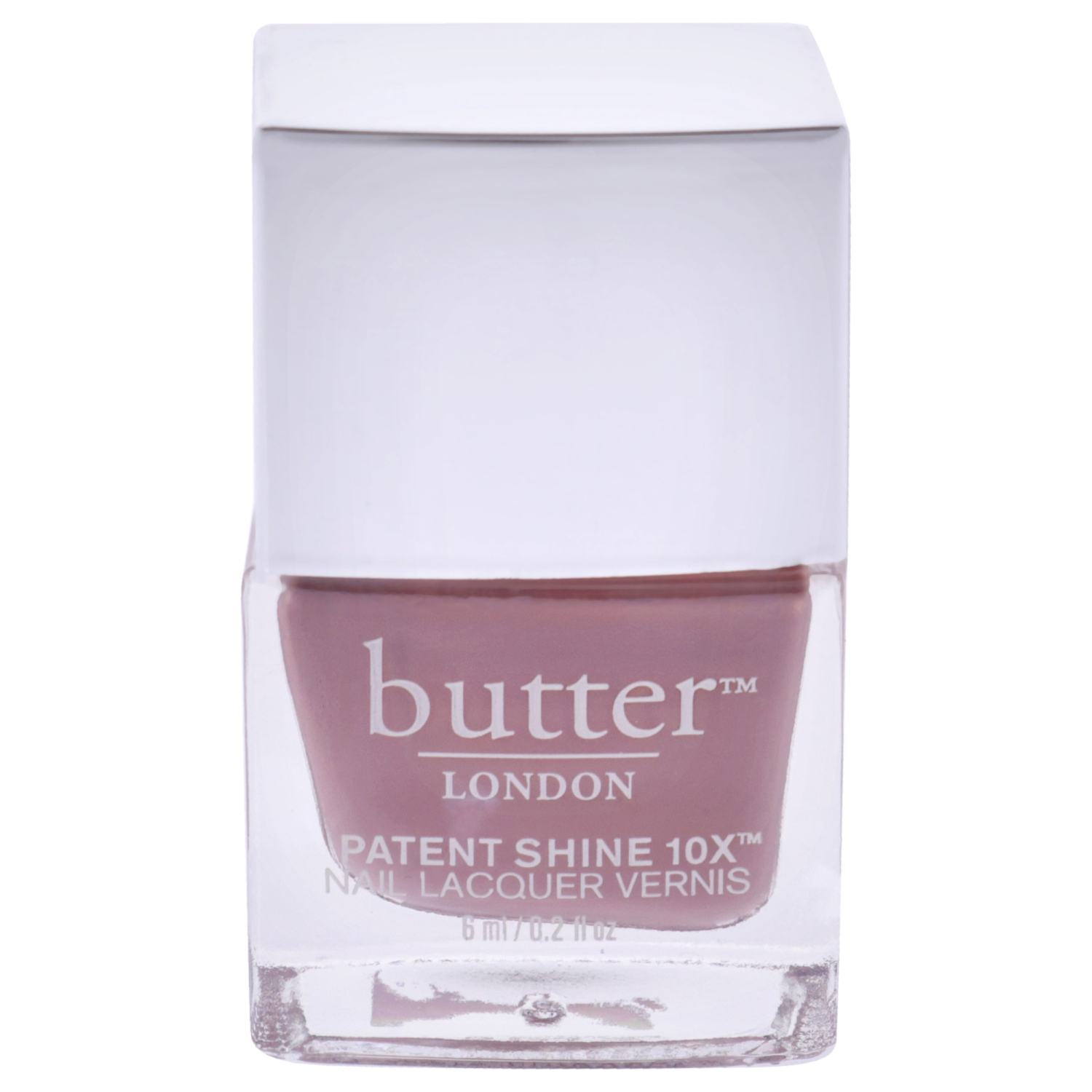 Patent Shine 10X Nail Lacquer - Mums The Word by Butter London for Women - 0.2 oz Nail Polish