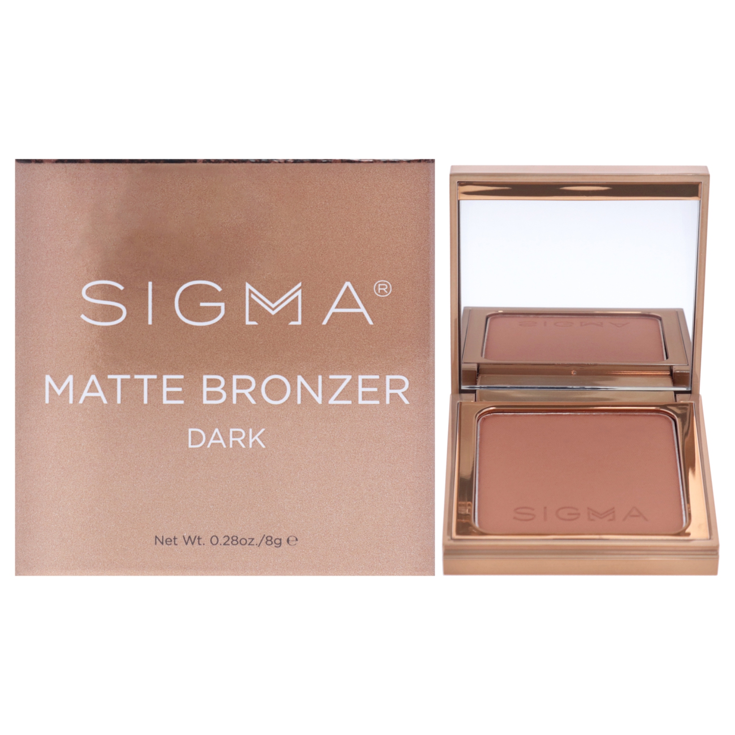 Matte Bronzer - Dark by SIGMA for Women - 0.28 oz Bronzer