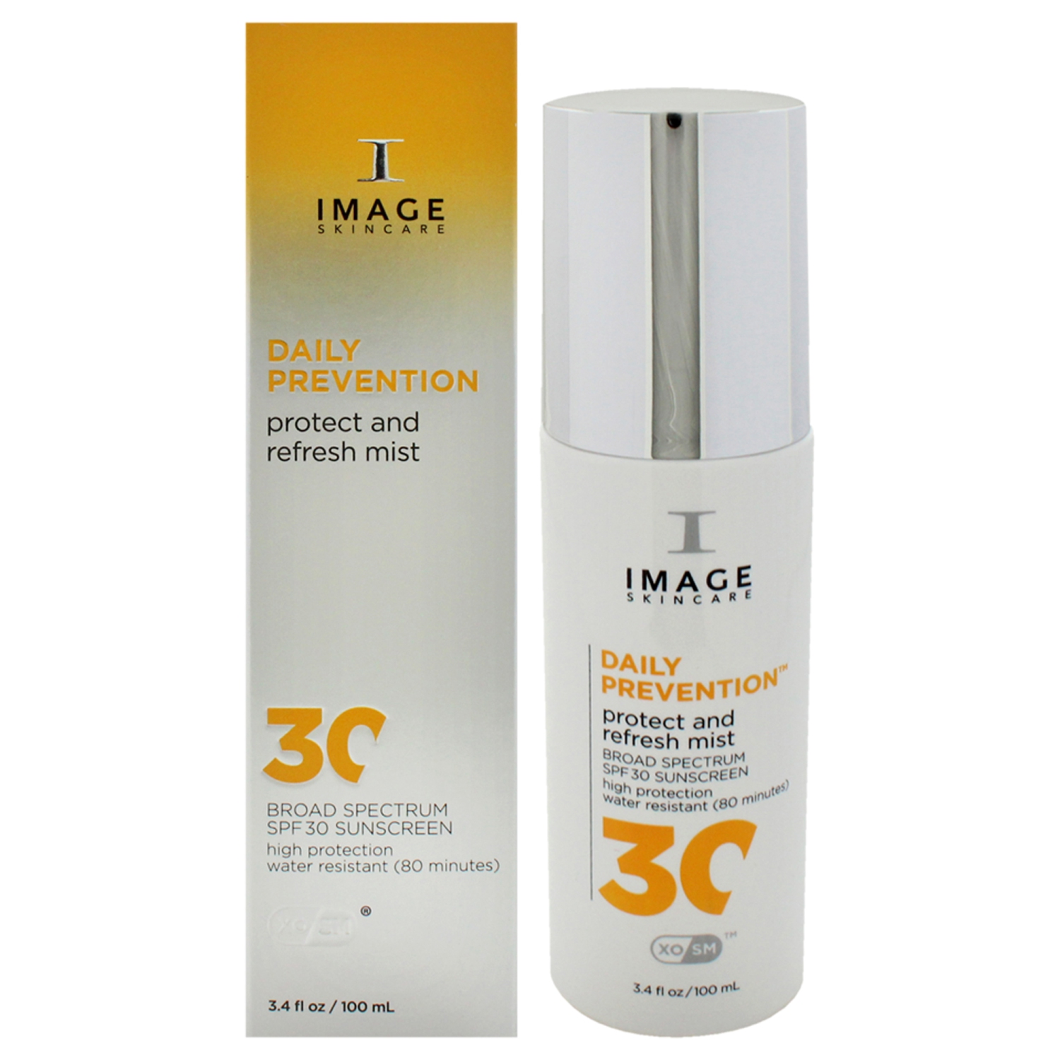 Daily Prevention Protect and Refresh Mist SPF 30 by Image for Unisex - 3.4 oz Sunscreen