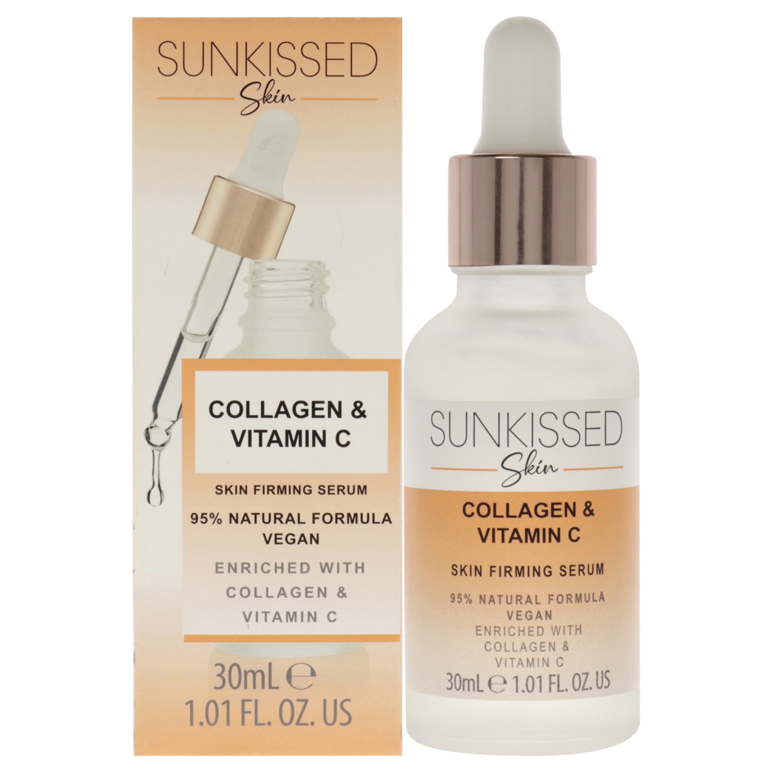 Collagène et vitamine C Sérum par Sunkissed pour Unisex - 1,01&nbsp;oz Sérum