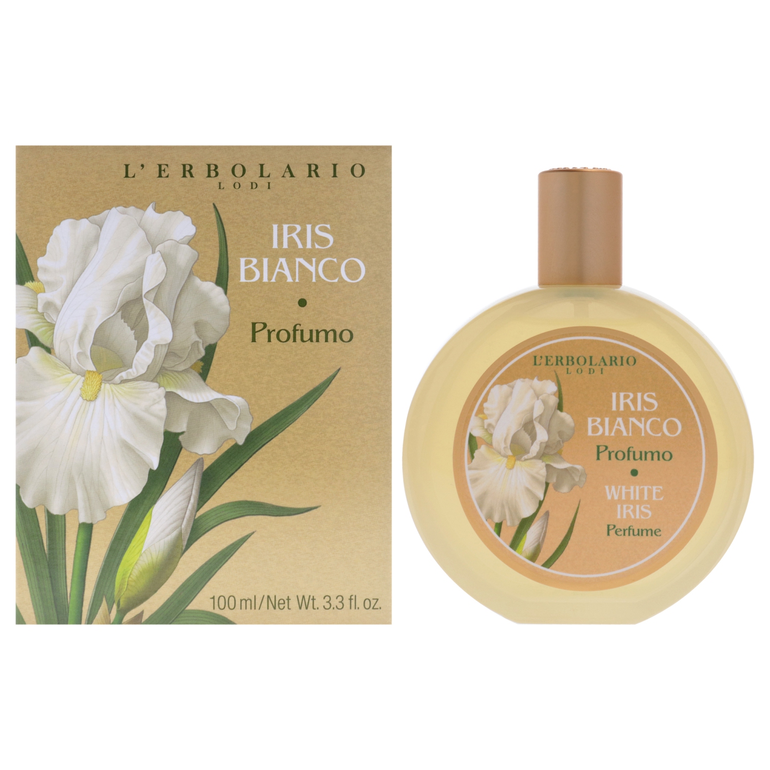White Iris by LErbolario for Unisex - 3.3 oz Perfume Spray