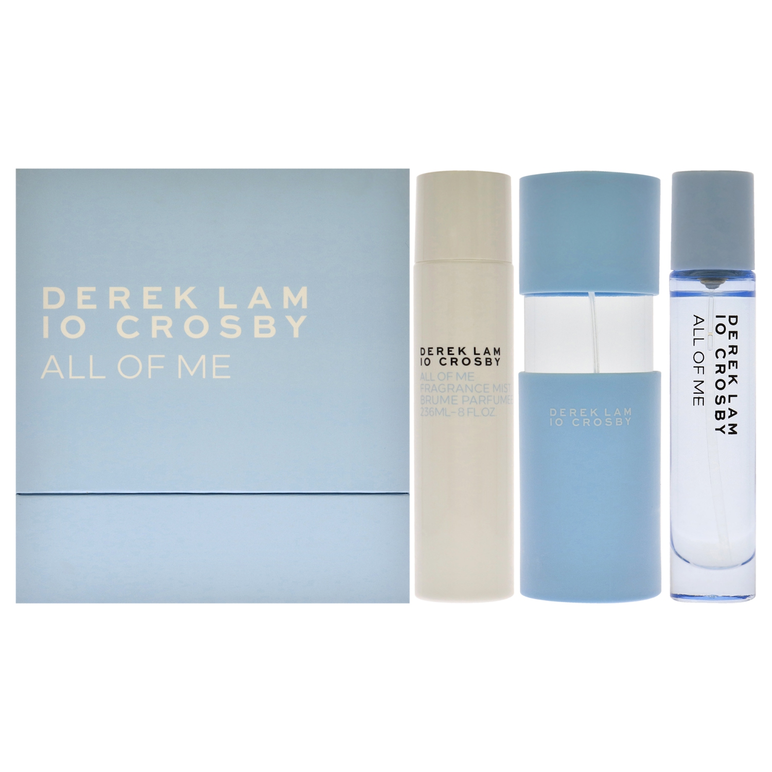All of Me by Derek Lam for Women - 3 Pc Gift Set 3.4oz EDP Spray, 10ml EDP Spray, 8oz Fragrance Mist