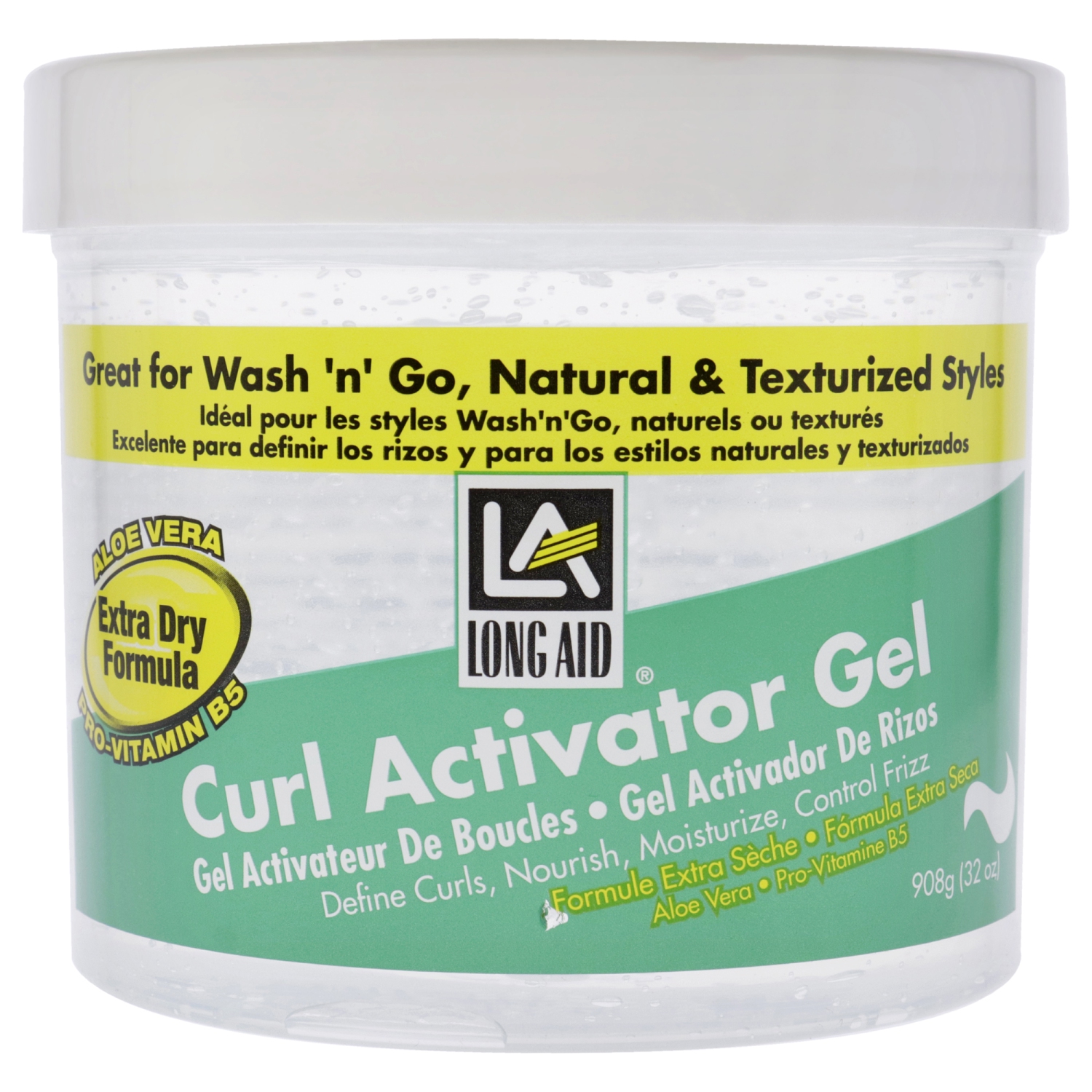 Long-Aid Curl Activator Gel - Extra Dry by Ampro for Women - 32 oz Gel