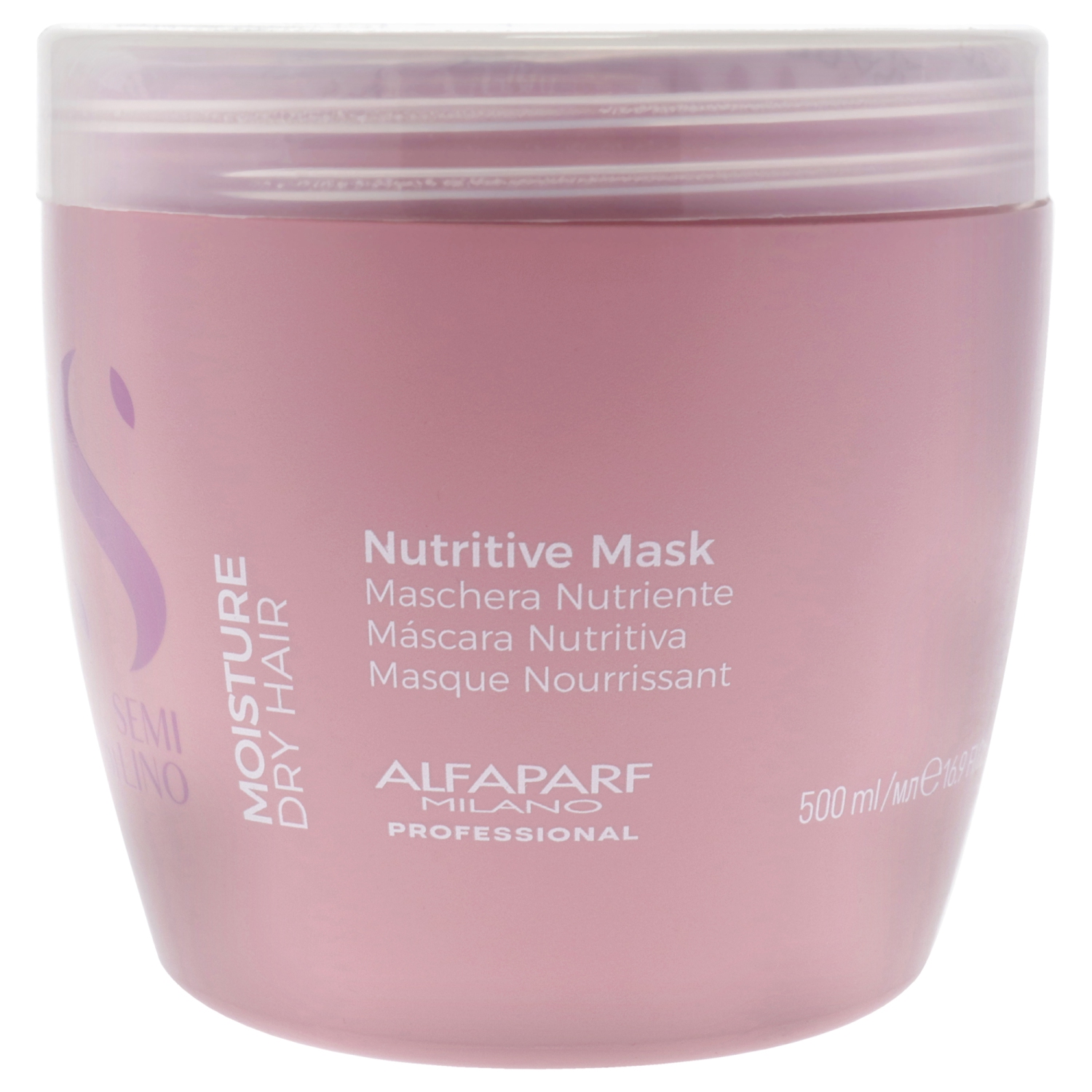 Semi Di Lino Moisture Nutritive Mask by Alfaparf Milano for Unisex - 16.9 oz Masque
