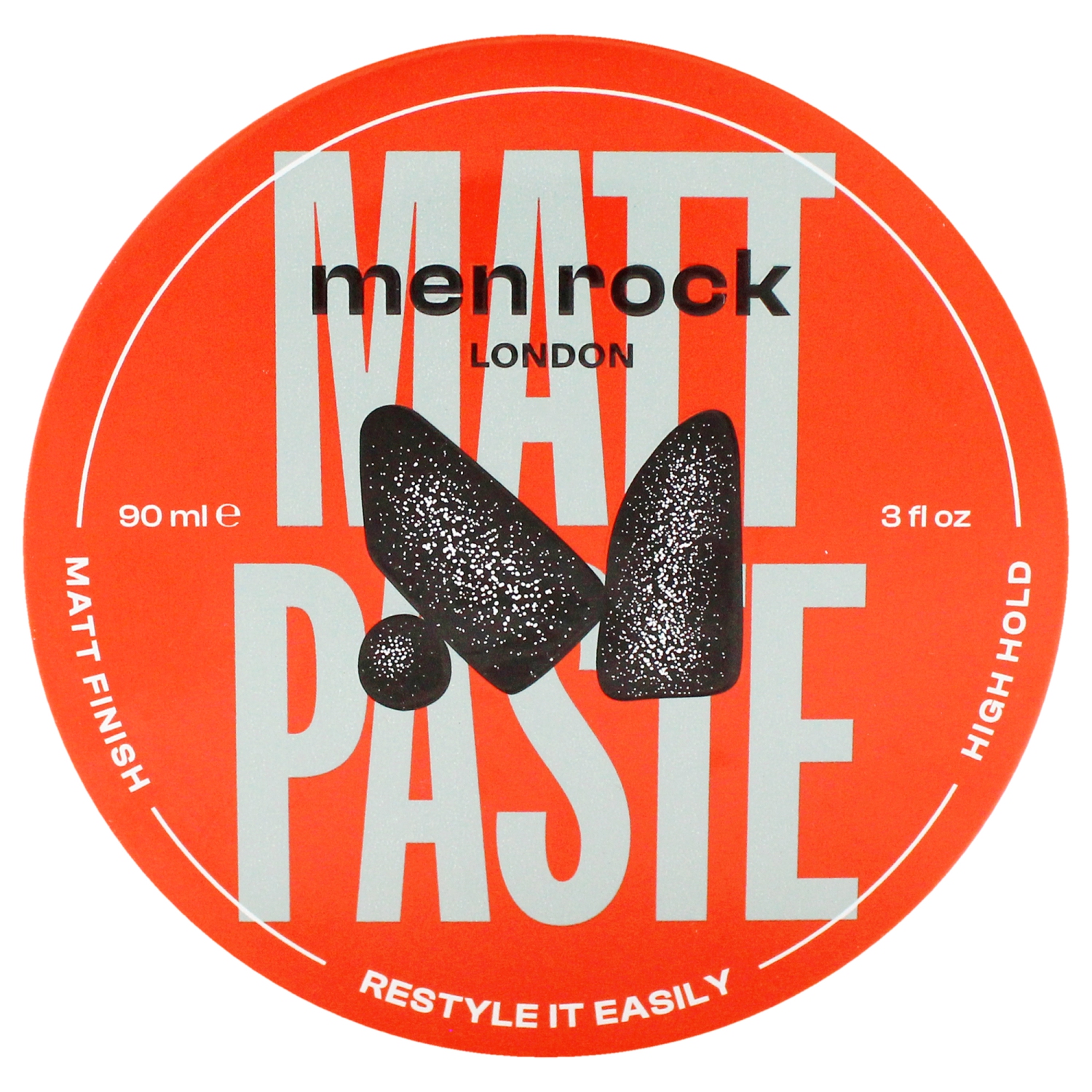 Matt Paste - High Hold-Matt Finish by Men Rock for Men - 3 oz Paste