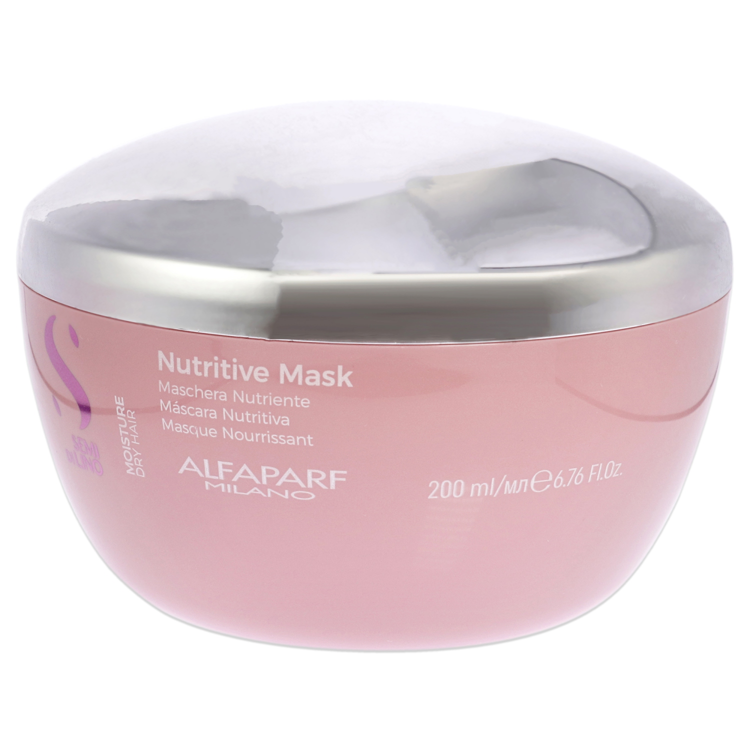 Semi Di Lino Moisture Nutritive Mask by Alfaparf Milano for Unisex - 6.76 oz Maque
