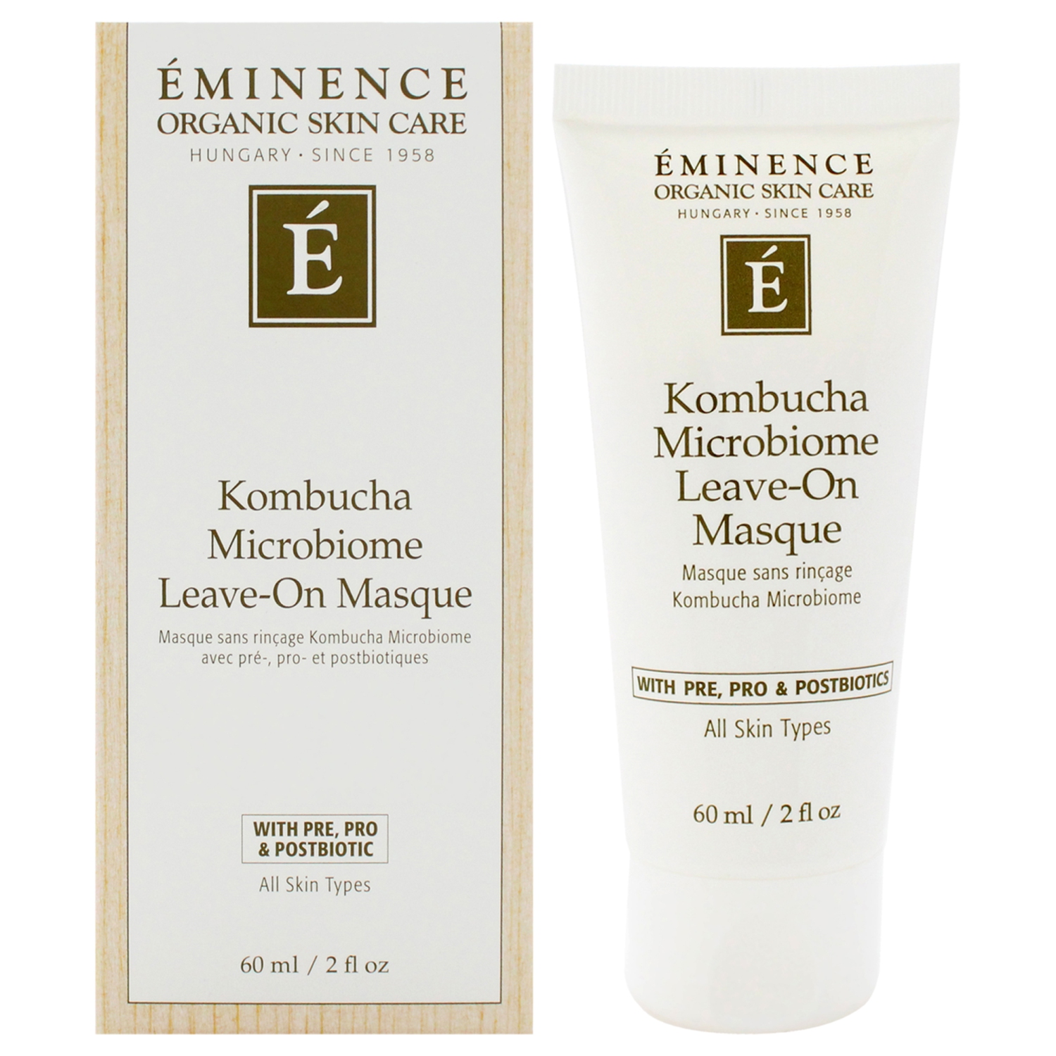 Kombucha Microbiome Leave-On Masque by Eminence for Unisex - 2 oz Masque