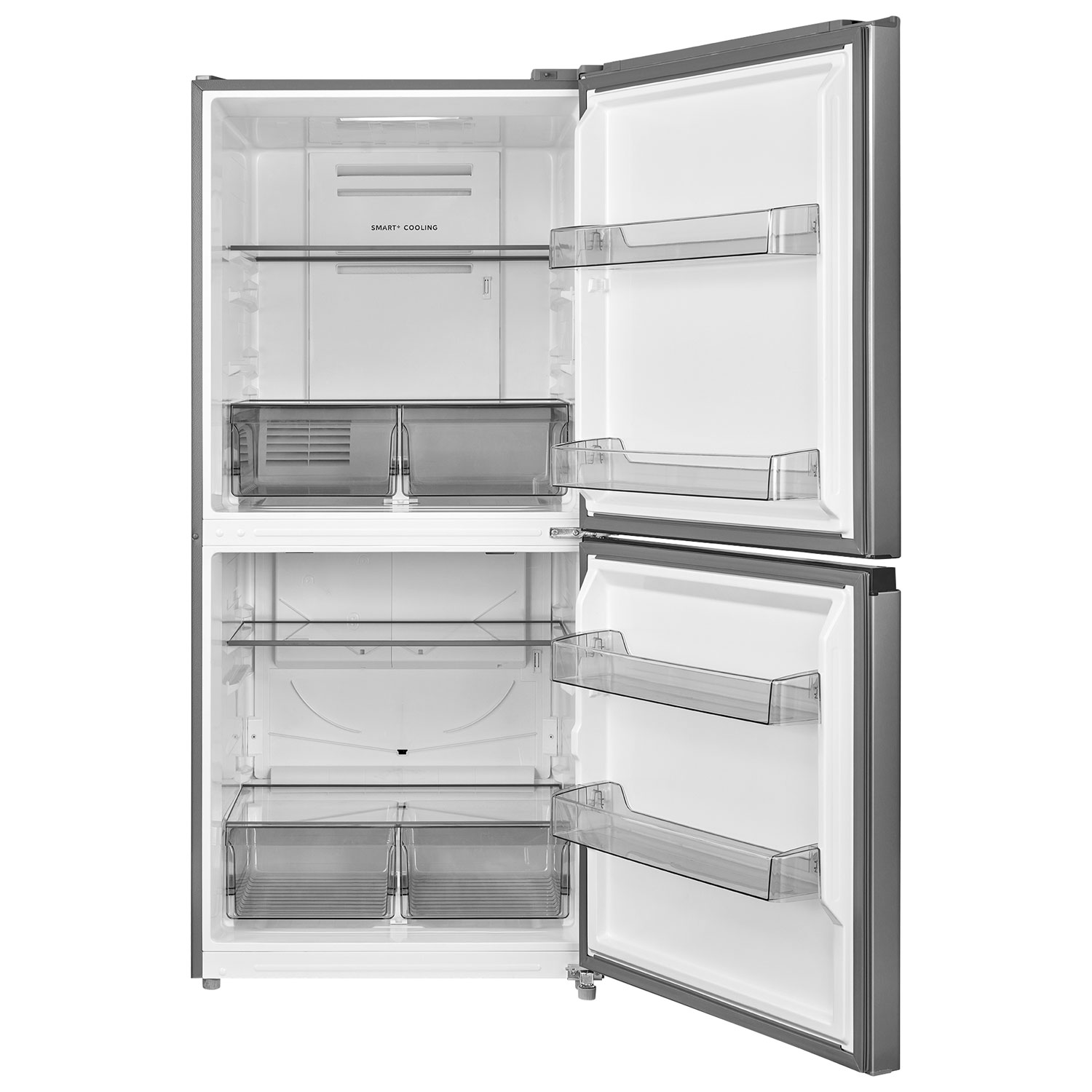 Midea 30" 20 Cu. Ft. 3-in-1 Convertible Fridge/Freezer - Stainless Steel