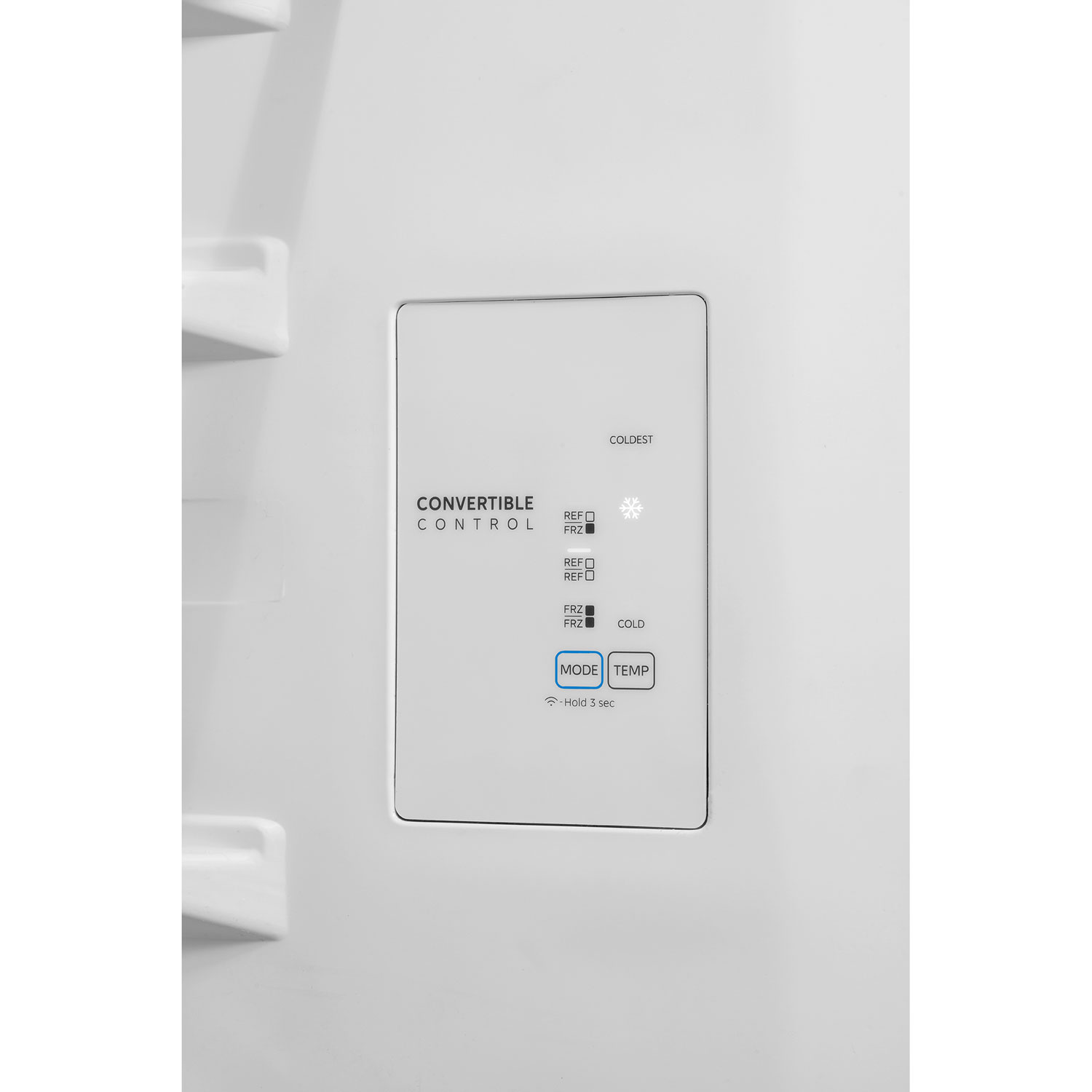 Midea 30" 20 Cu. Ft. 3-in-1 Convertible Fridge/Freezer - Stainless Steel