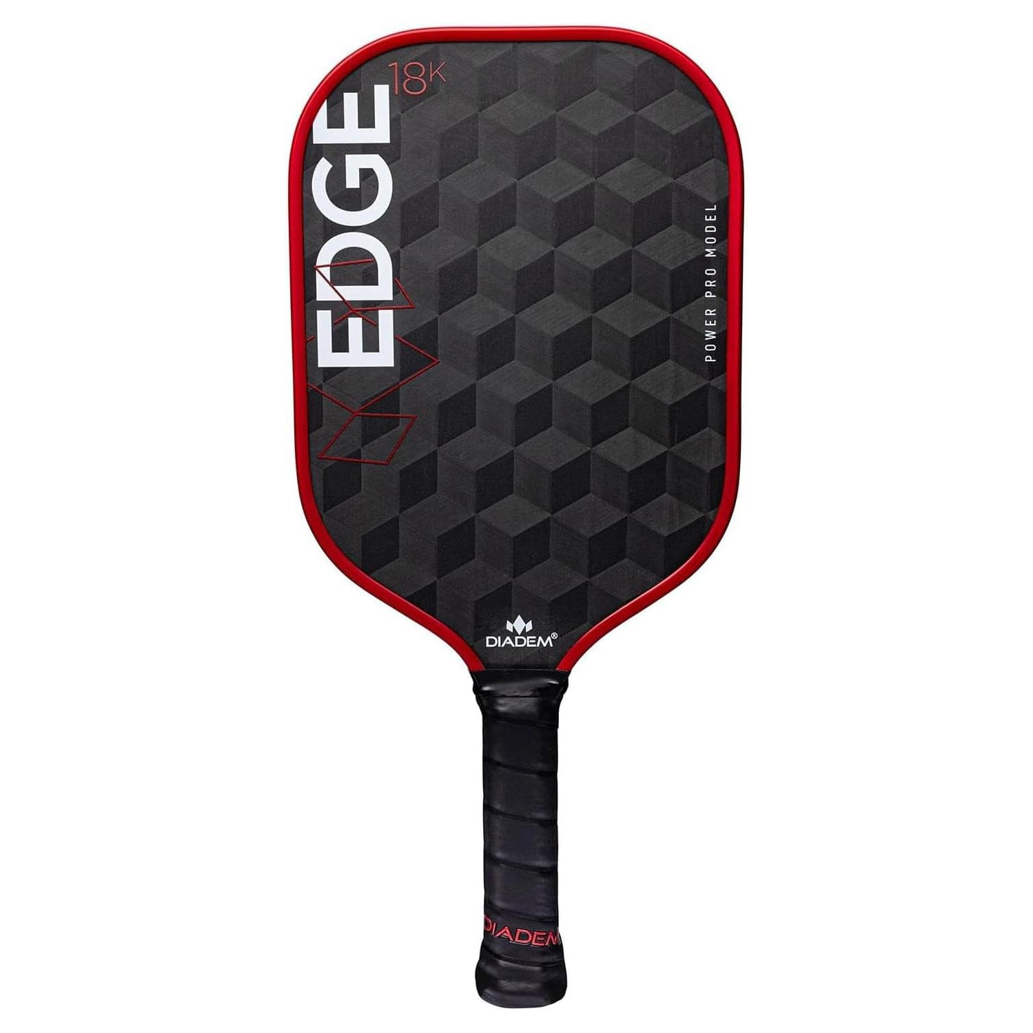 Diadem Sports Diadem Edge 18K Pickleball Paddle USAPA Approved | 18K Carbon Fiber Face for Spin & Control | 16mm Control Paddle