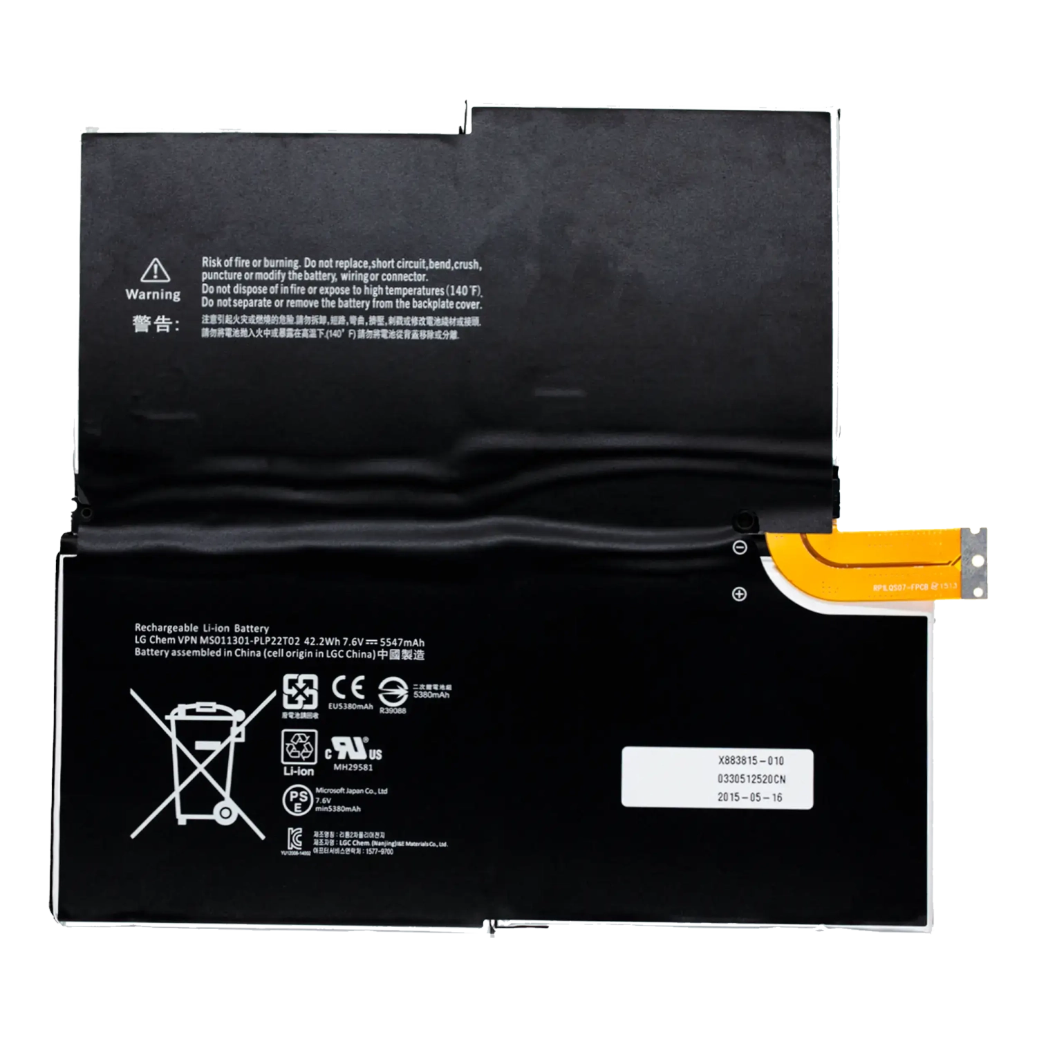 Replacement Battery Compatible For Microsoft Surface Pro 3 ( G3HTA005H )