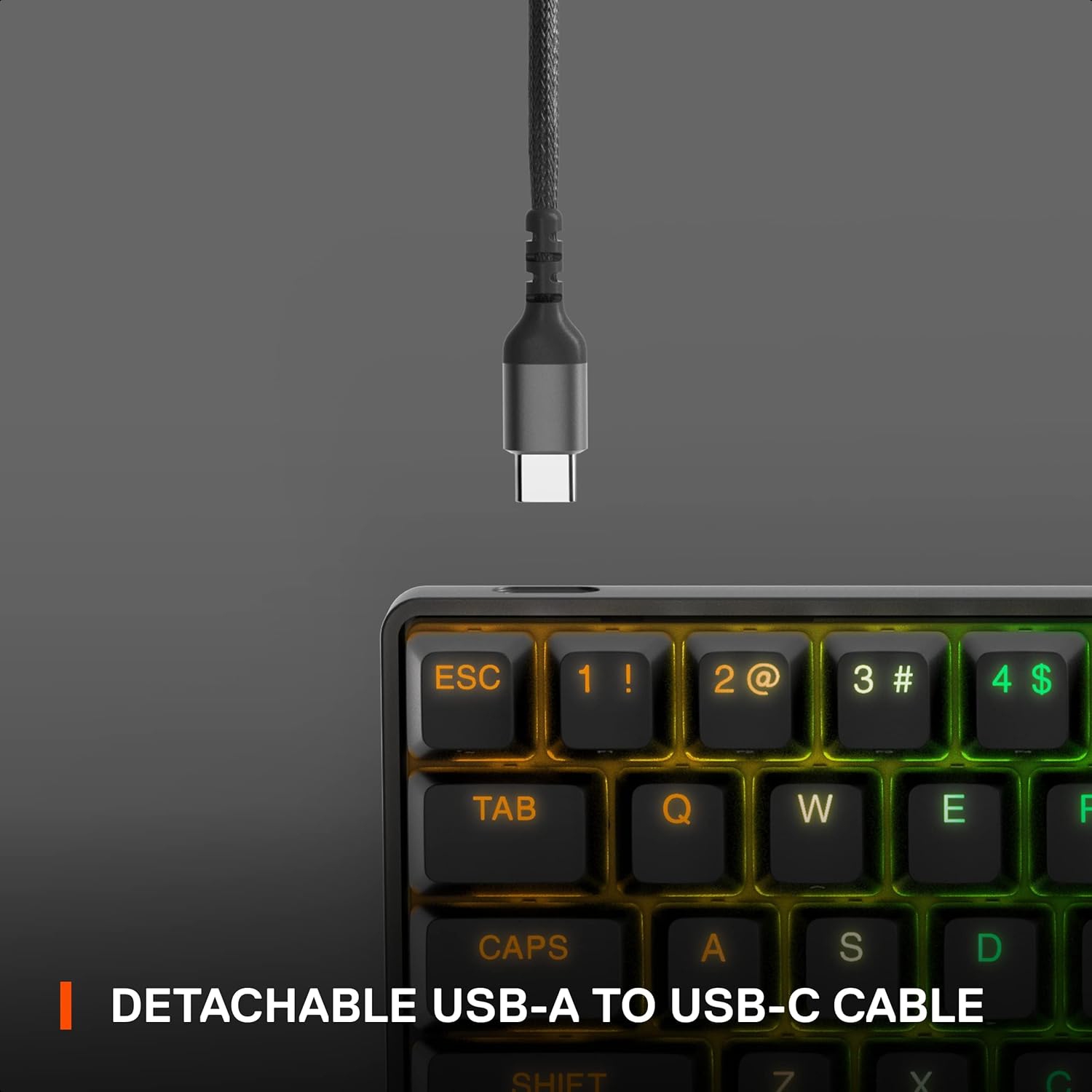 SteelSeries Apex Pro Mini Backlit Mechanical Ergonomic Gaming Keyboard