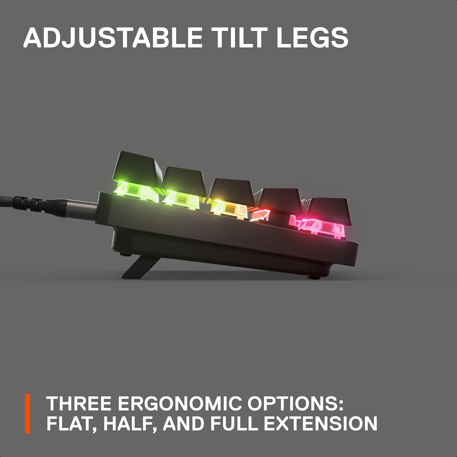 SteelSeries Apex Pro Mini Backlit Mechanical Ergonomic Gaming Keyboard