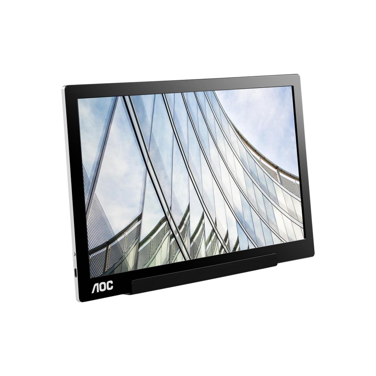 Open Box - AOC I1601C 15.6" USB-C Portable Monitor - Black