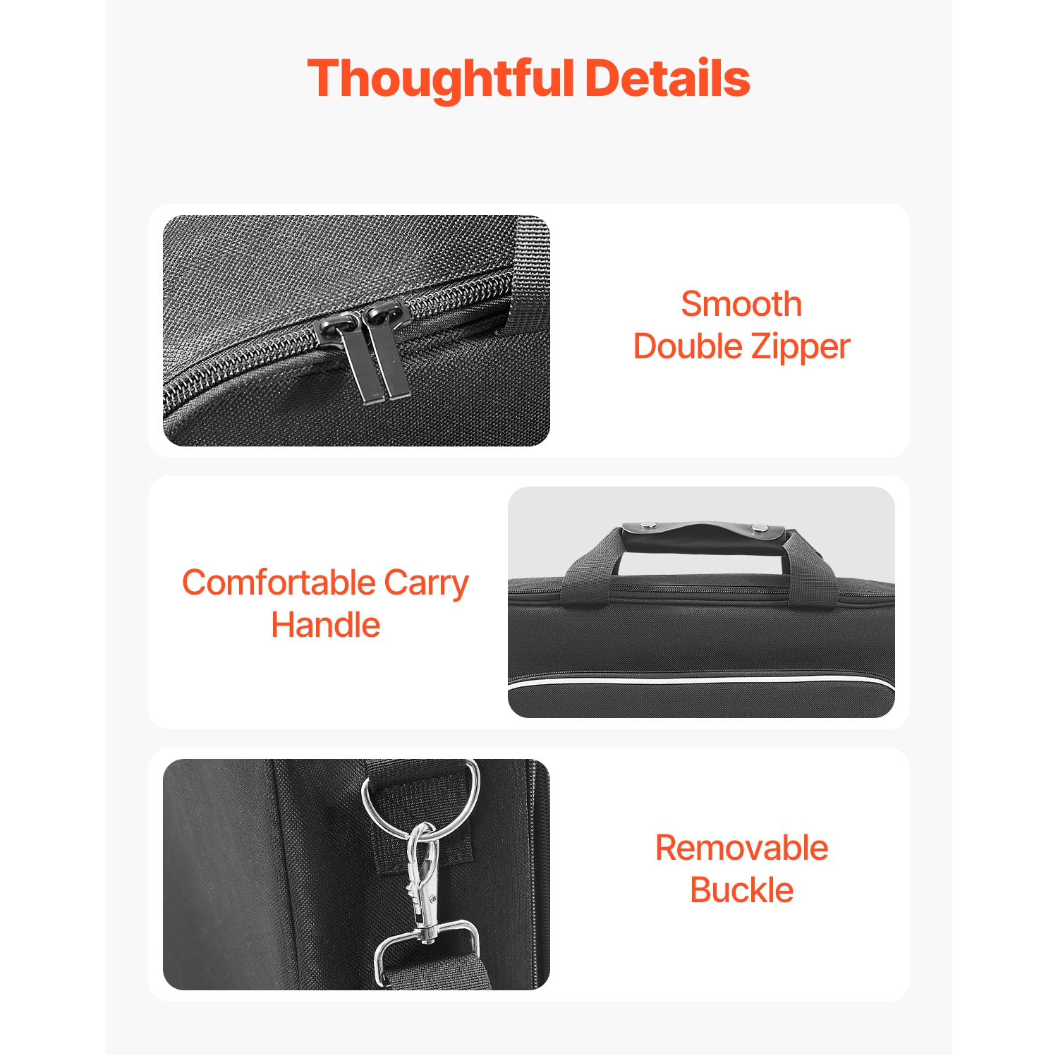 VEVOR PS5 Carrying Case, Travel Bag for Playstation 5 & PS5 Slim Waterproof Nylon, Soft Interior Lining & Padded Dividers for Extra Protection,