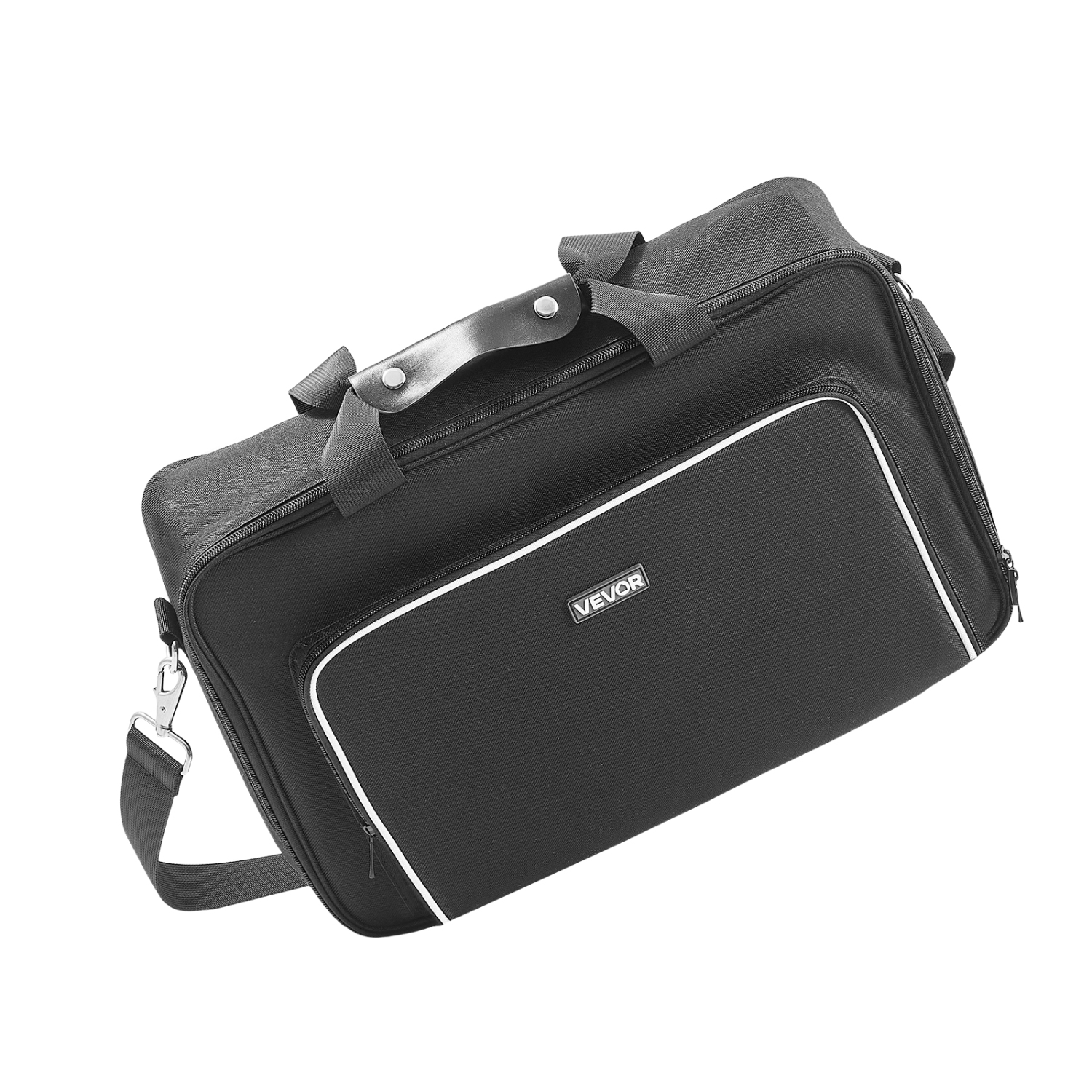 VEVOR PS5 Carrying Case, Travel Bag for Playstation 5 & PS5 Slim Waterproof Nylon, Soft Interior Lining & Padded Dividers for Extra Protection,