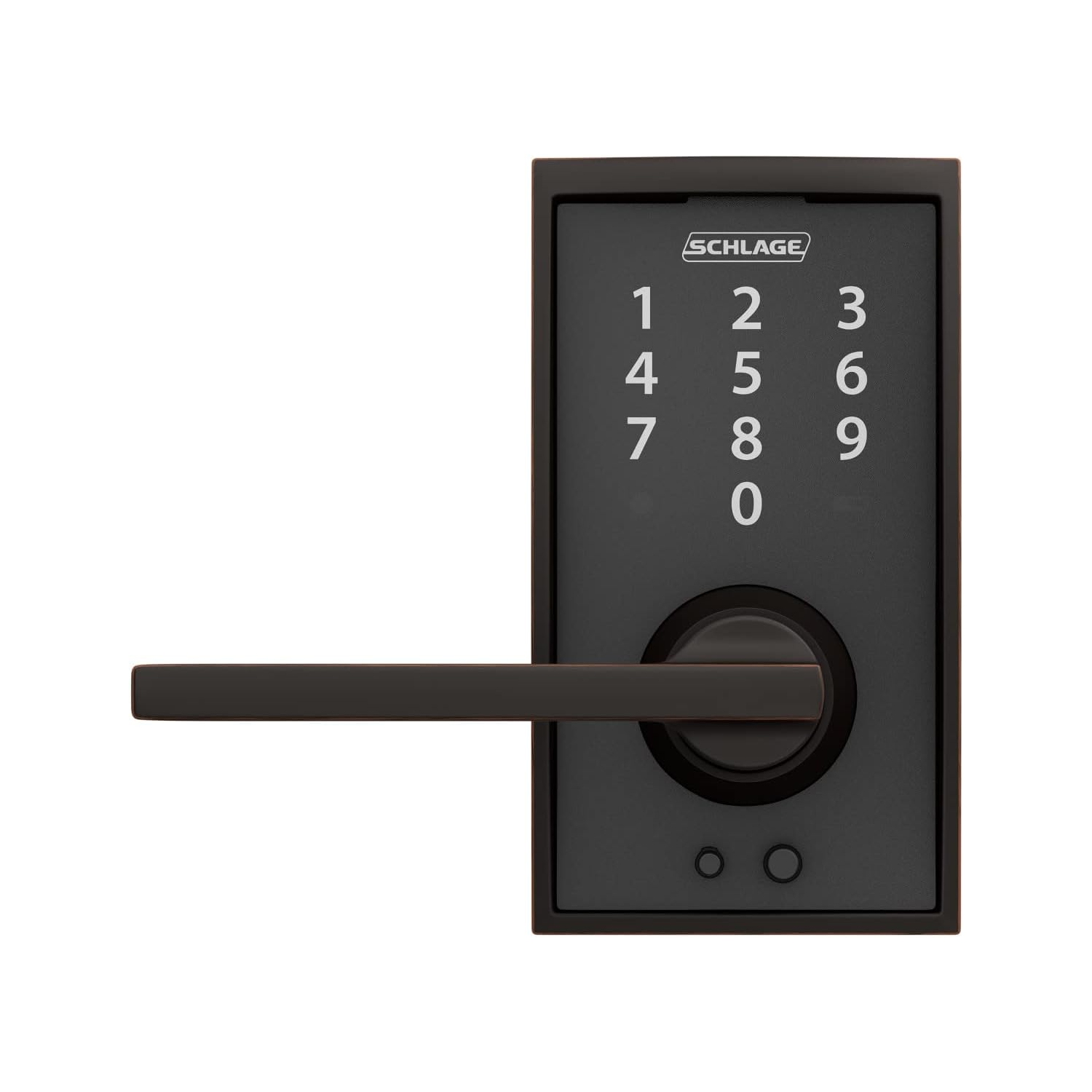 Schlage Touch Century Lock with Latitude Lever FE695 CEN 716 LAT