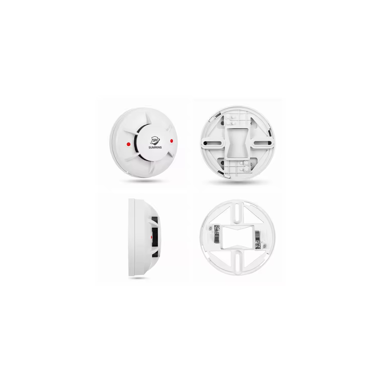 2Wire Smoke Alarm, Fire Alarm System 9-28V Wiring Smoke Detector