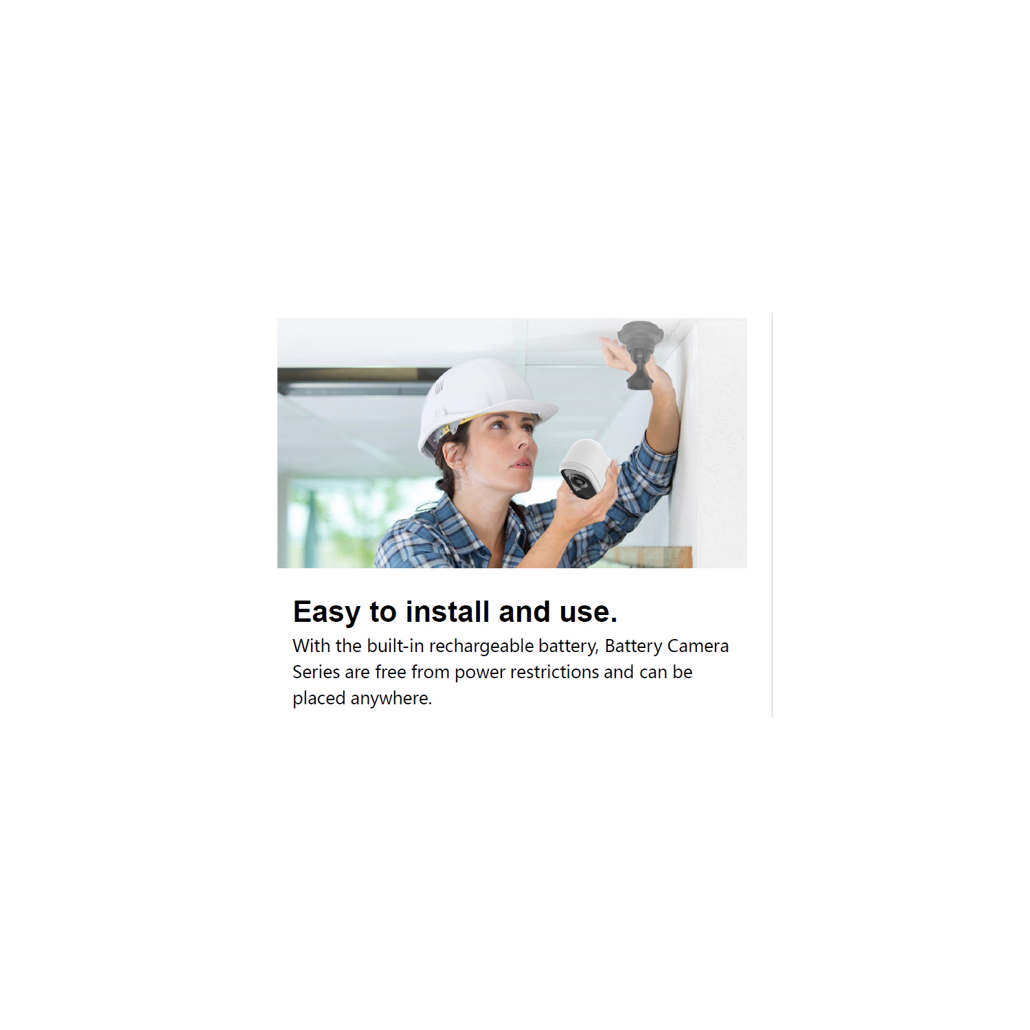 Outdoor wireless surveillance camera, low power battery camera home wifi mobile phone remote baby monitor, battery powered network surveillance