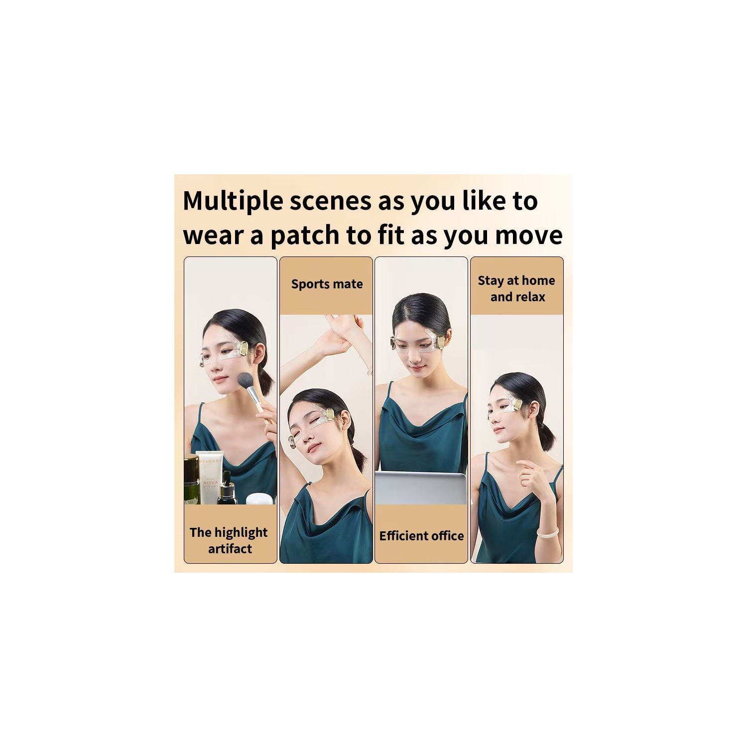 EMS Face Eye Massager Electric Muscle Stimulator Facial Massagers Beauty Eyes Facial Lifting Fatigue Relief Skin Care