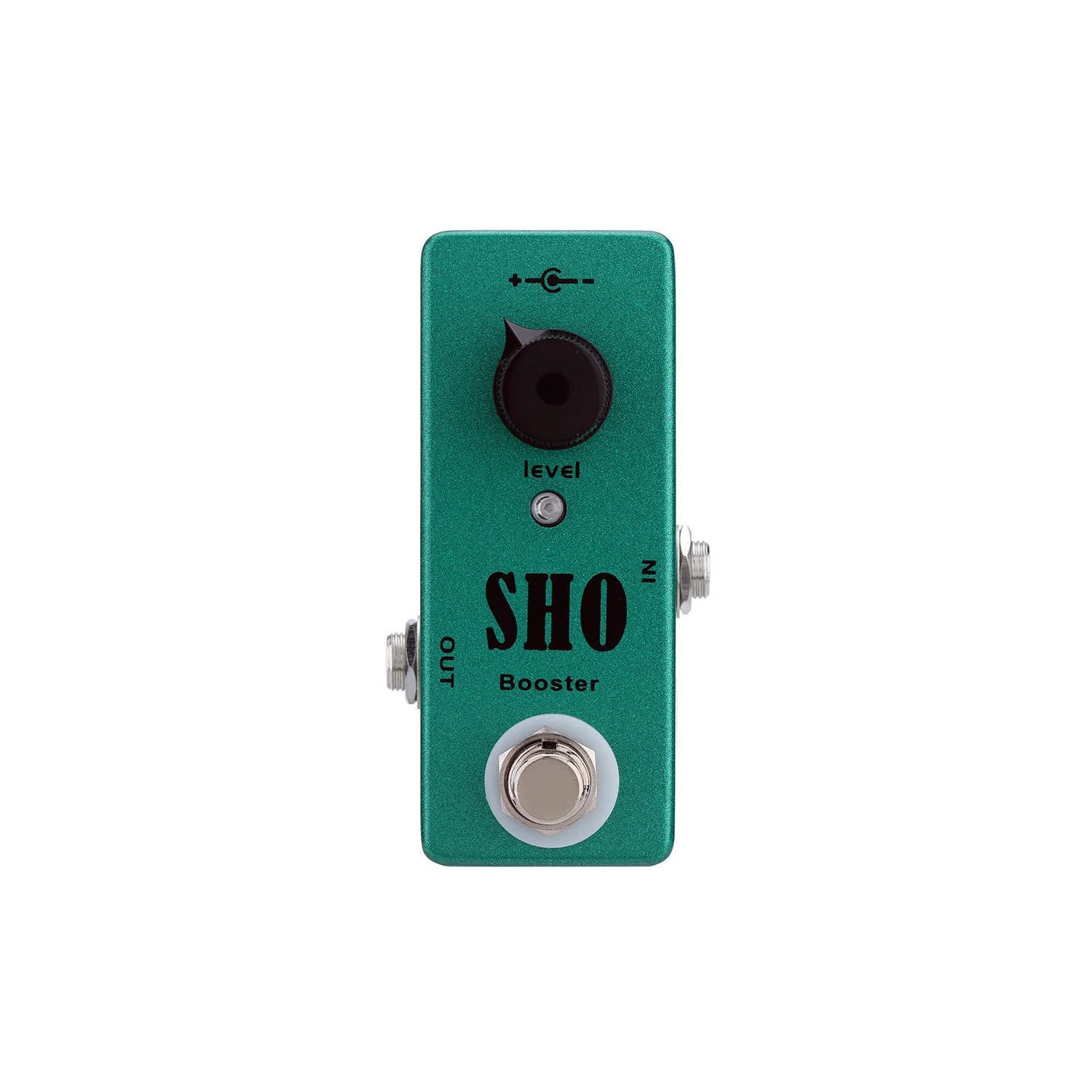 Pédale d'effets de guitare tamponnée/amplifiée de qualité professionnelle – réglage de gain à un bouton, contournement véritable, tonalité sans perte