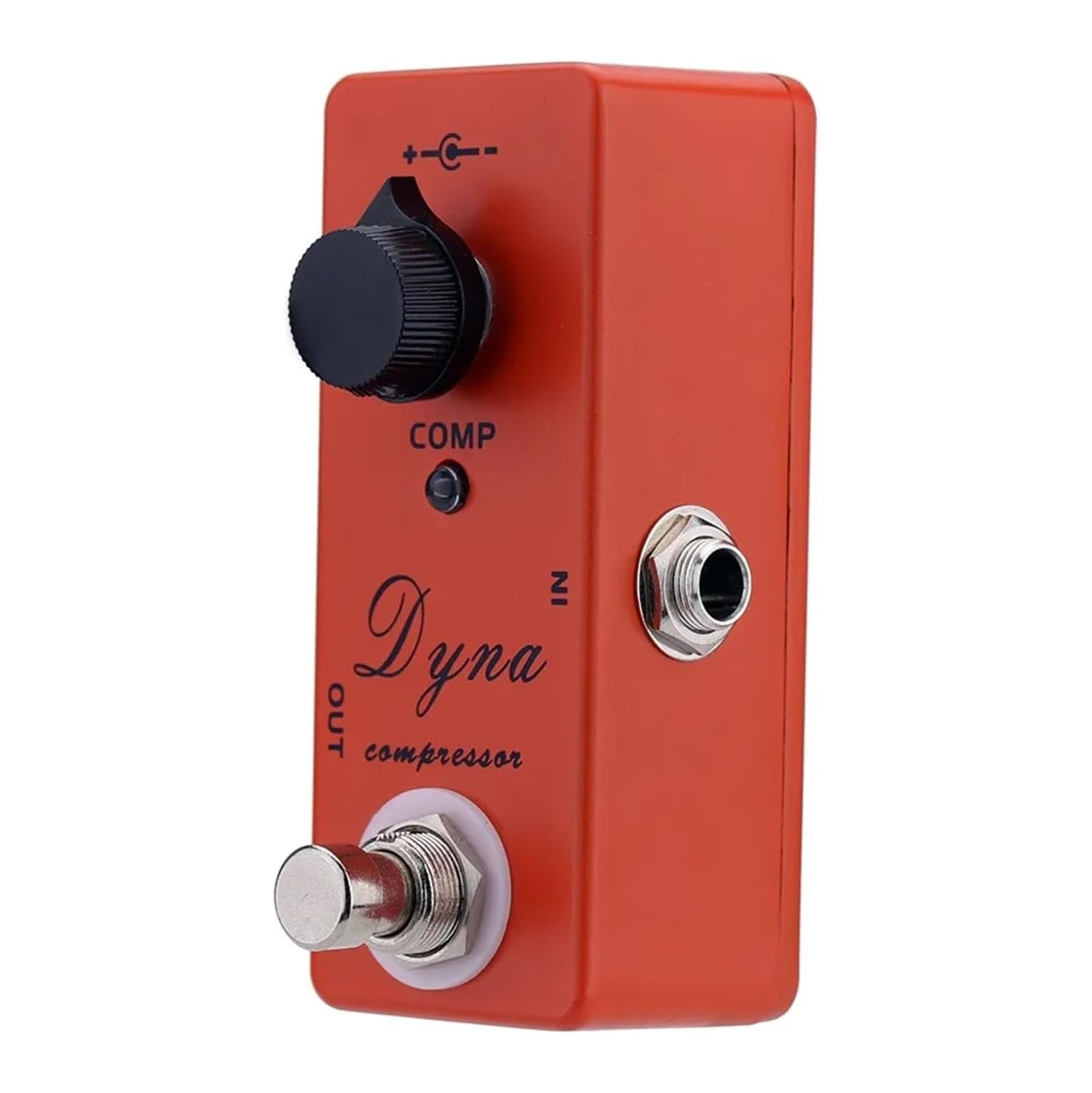 Mini Compression Guitar Effects - Lightweight Design Single Knob Sensitive Adjustment True Bypass Lossless Tone